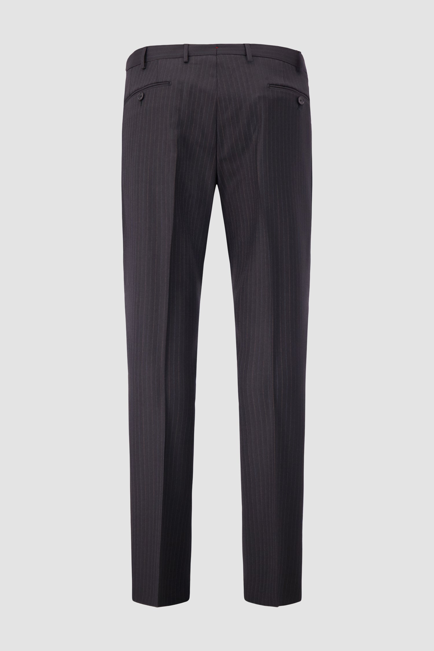 Etro Milano Black Pinstripe Wool Blazer & Trouser Suit Set