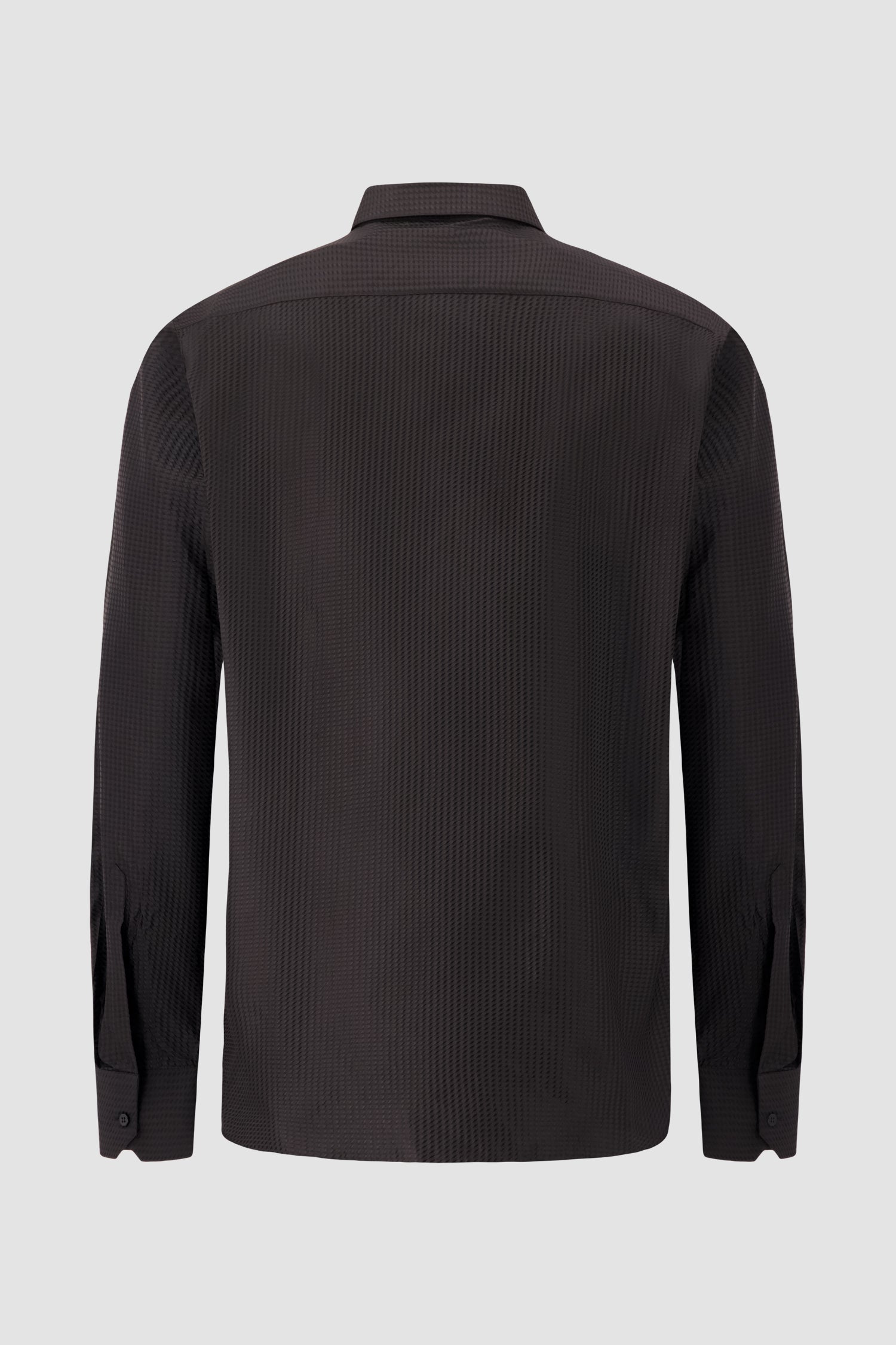 Stefano Ricci Black Textured Shirt