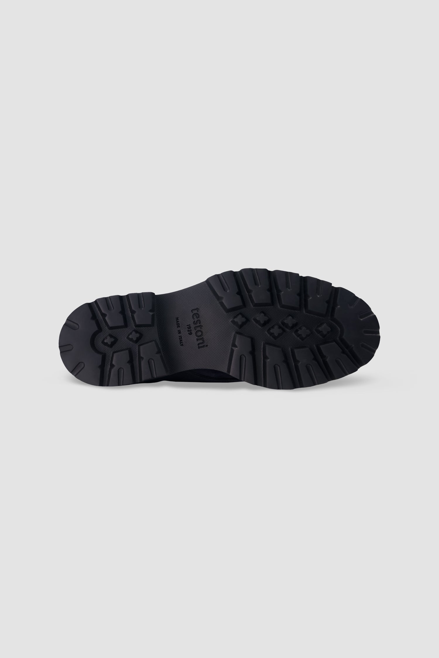 Testoni Navy Suede Chukka Boots