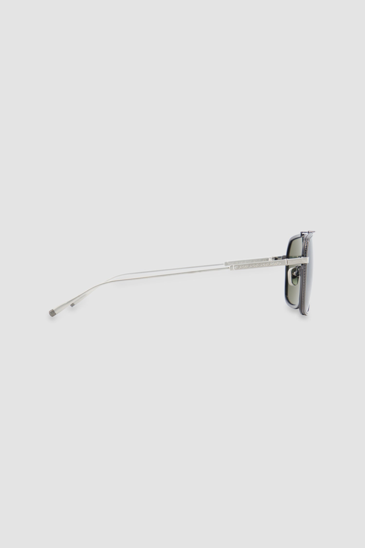 Masunaga Green/Grey Misago Sunglasses