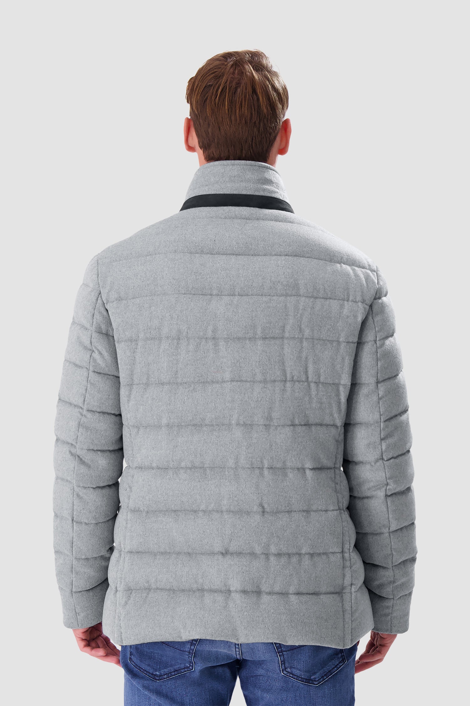 Moorer Grey NOMOS-LS9 Jacket