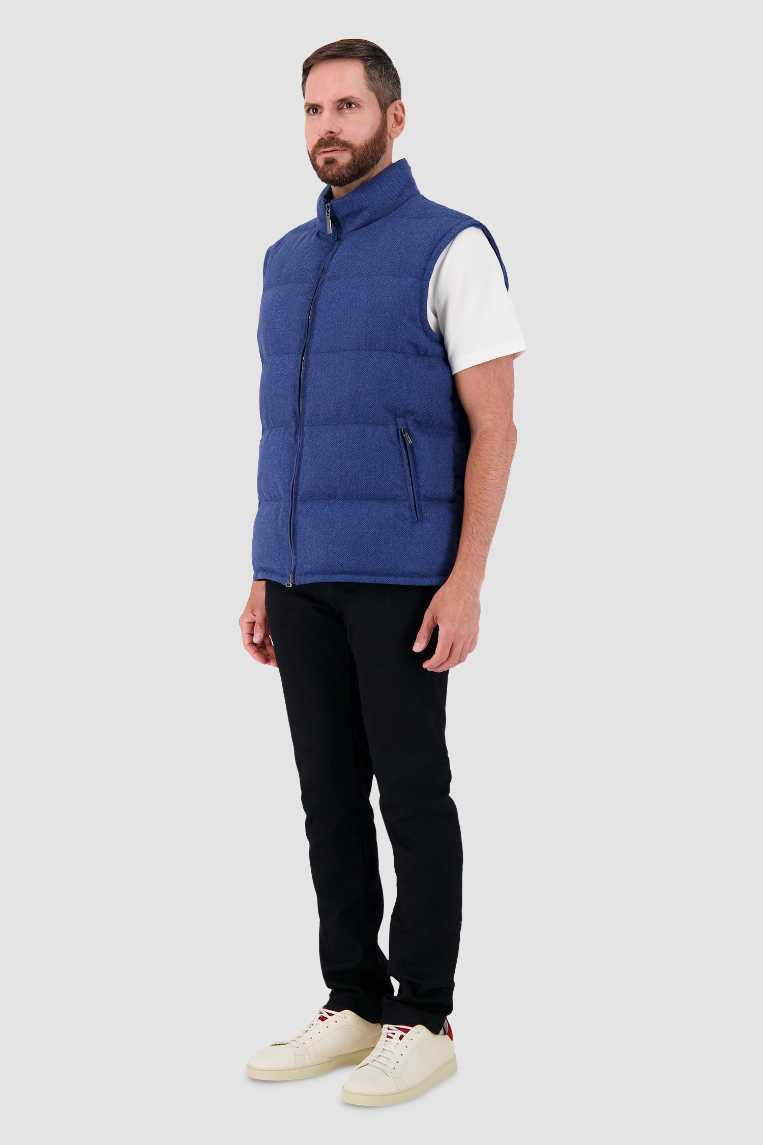 Hettabretz Blue Down Vest