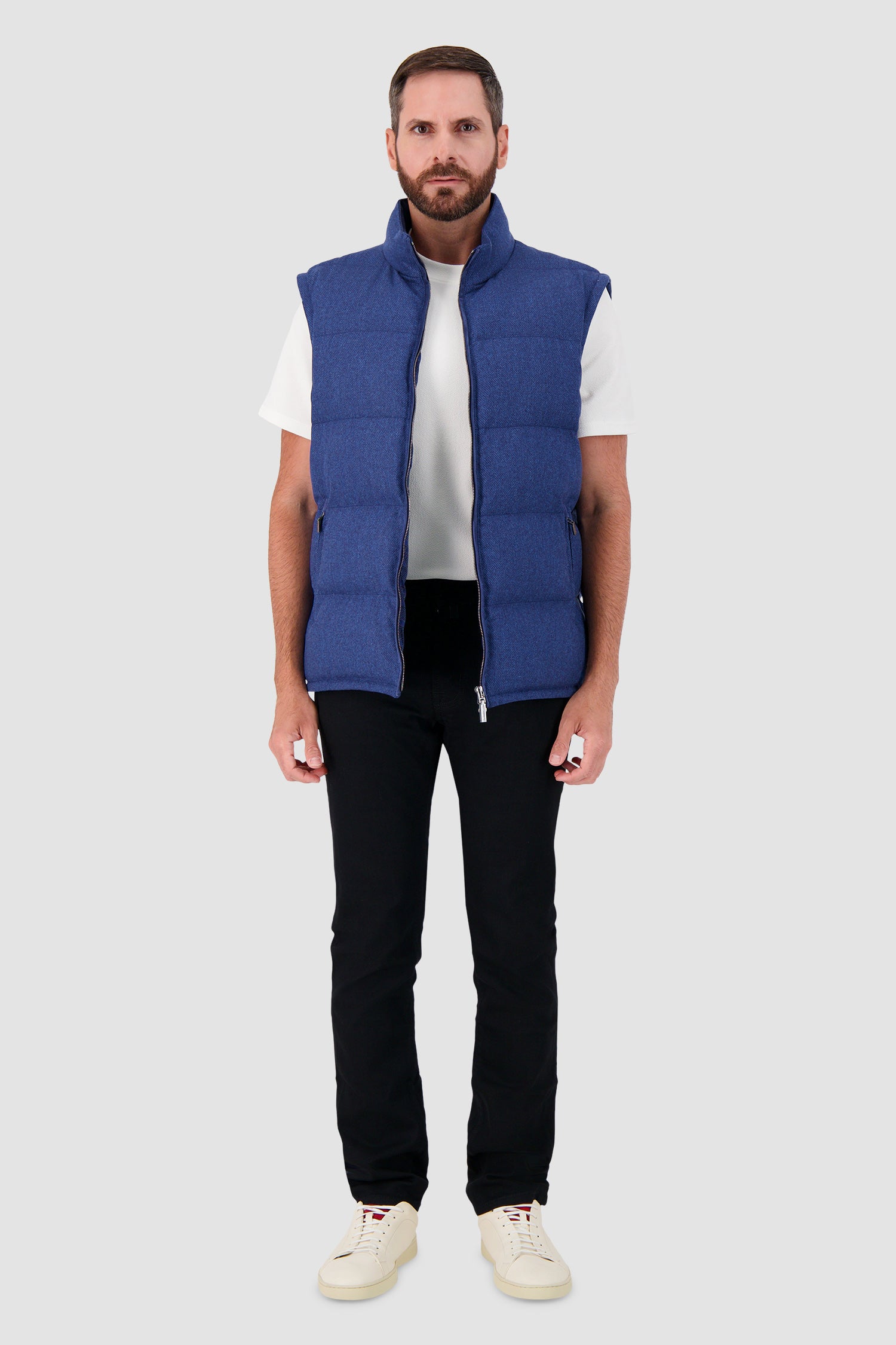 Hettabretz Blue Down Vest
