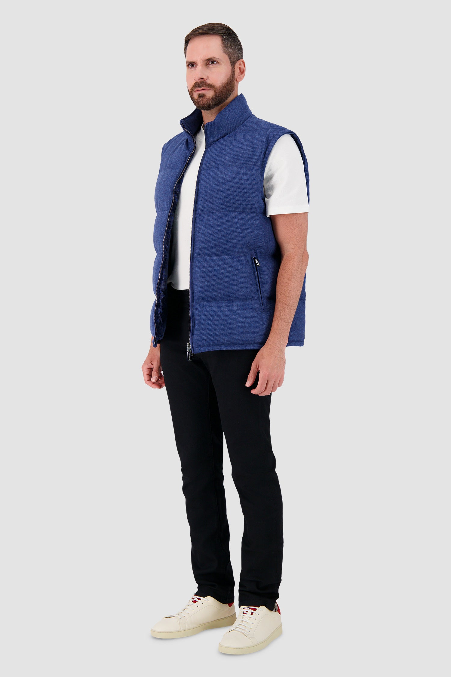 Hettabretz Blue Down Vest
