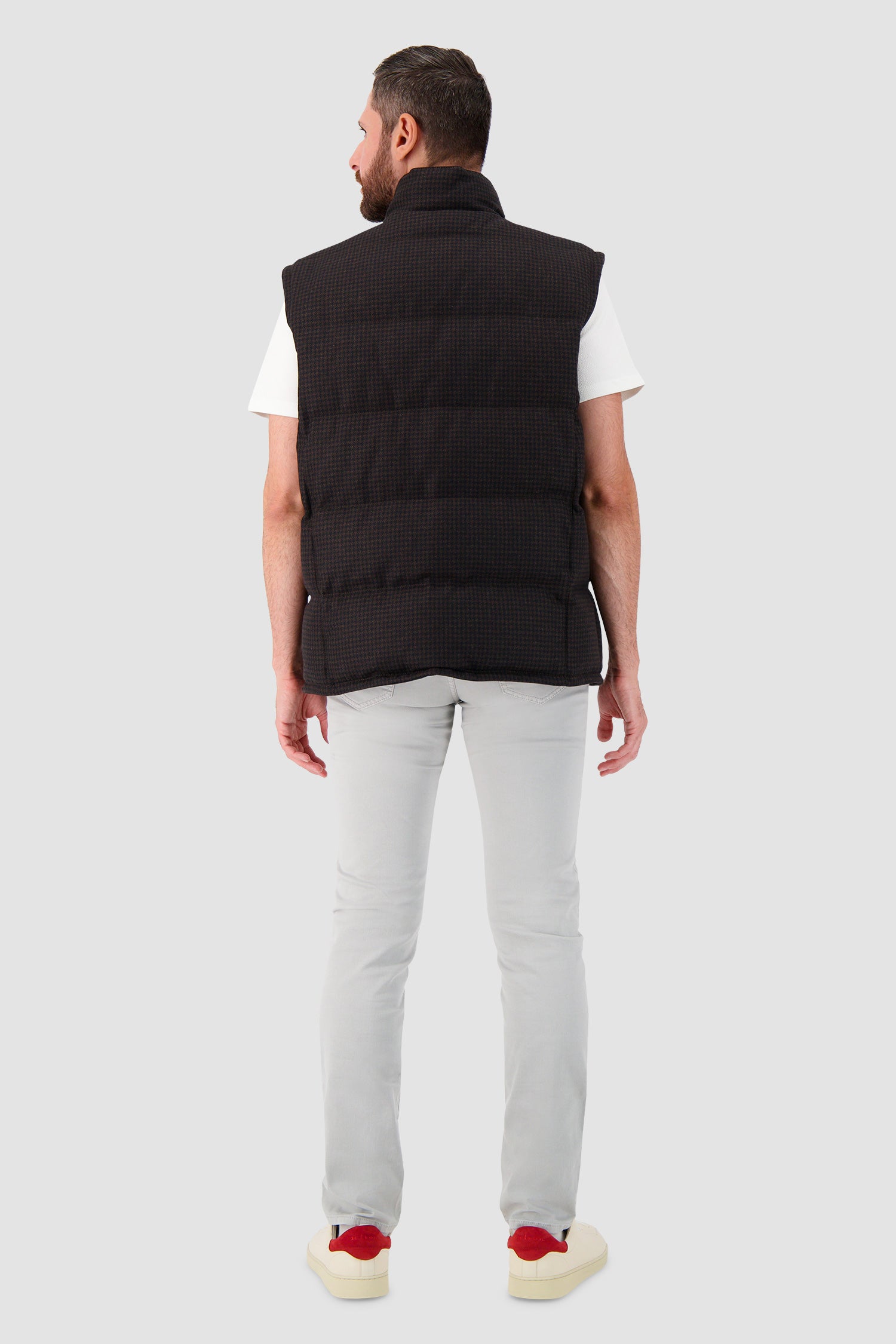 Hettabretz Brown Down Vest