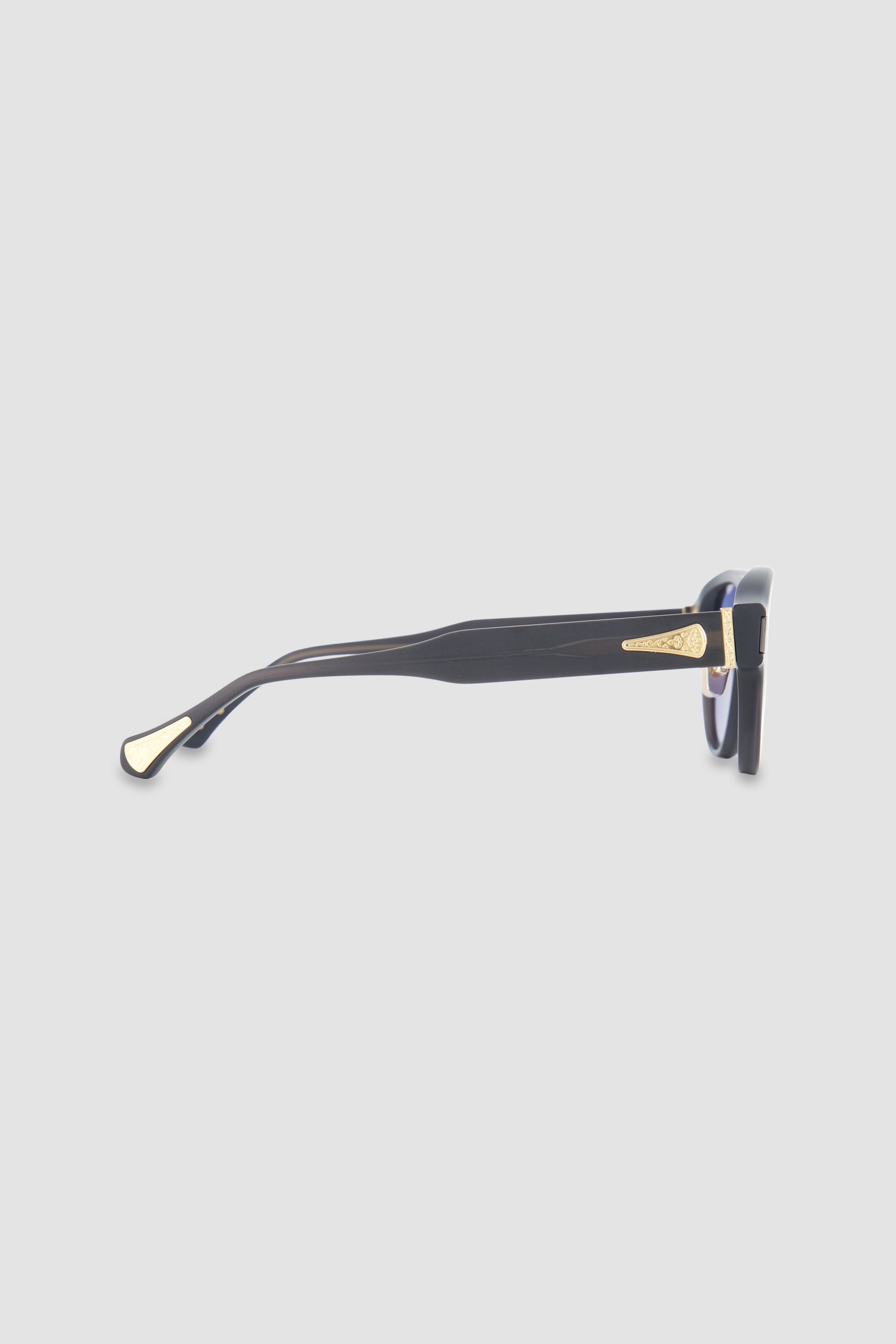 Masunaga Black/Grey Nova Sunglasses