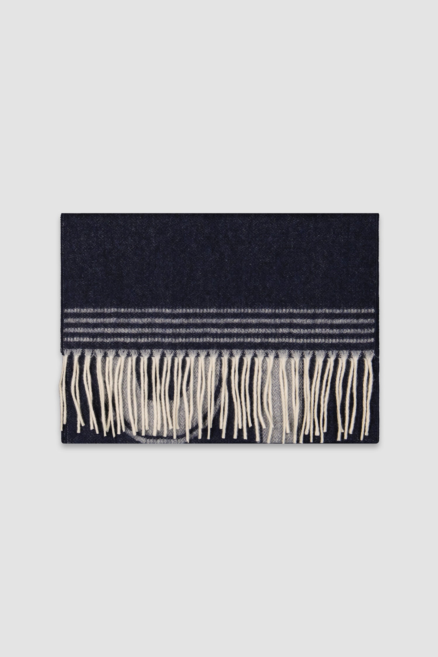 Kiton Blue Scarf