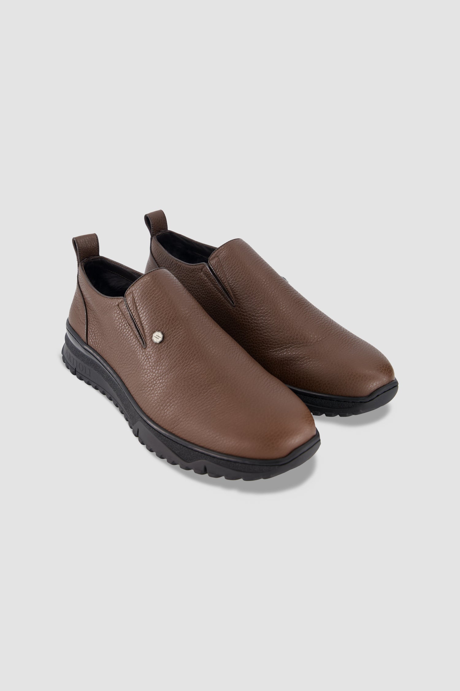 Artioli Brown Sport Loafers