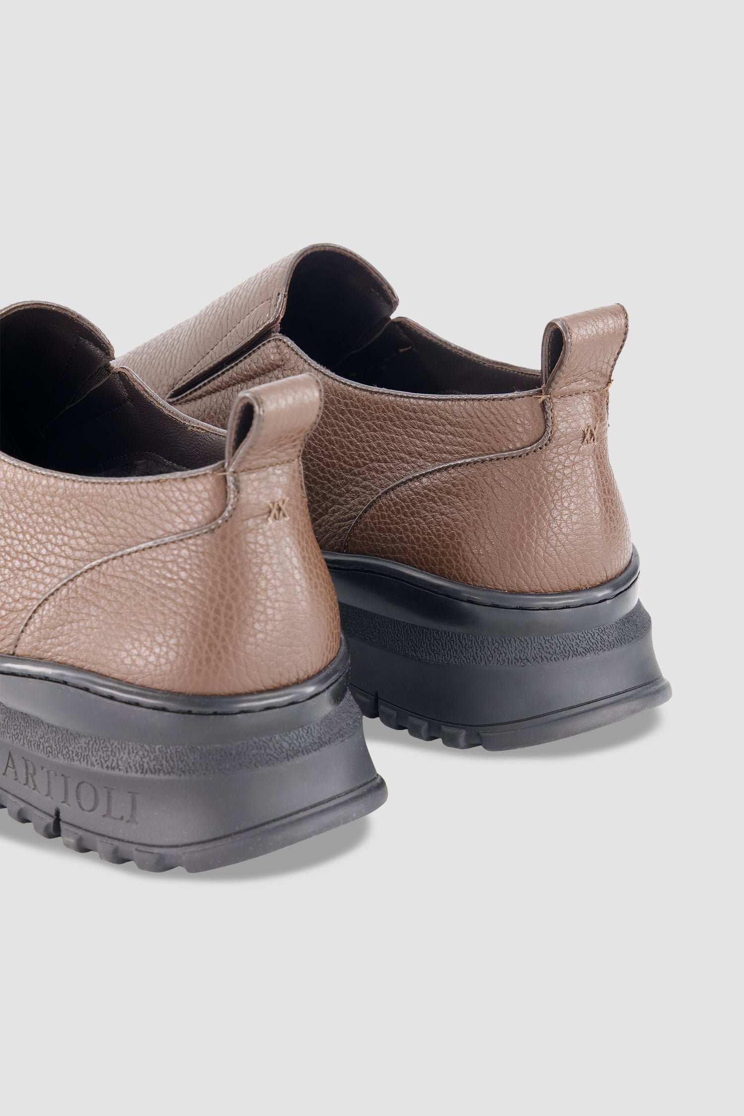 Artioli Brown Sport Loafers