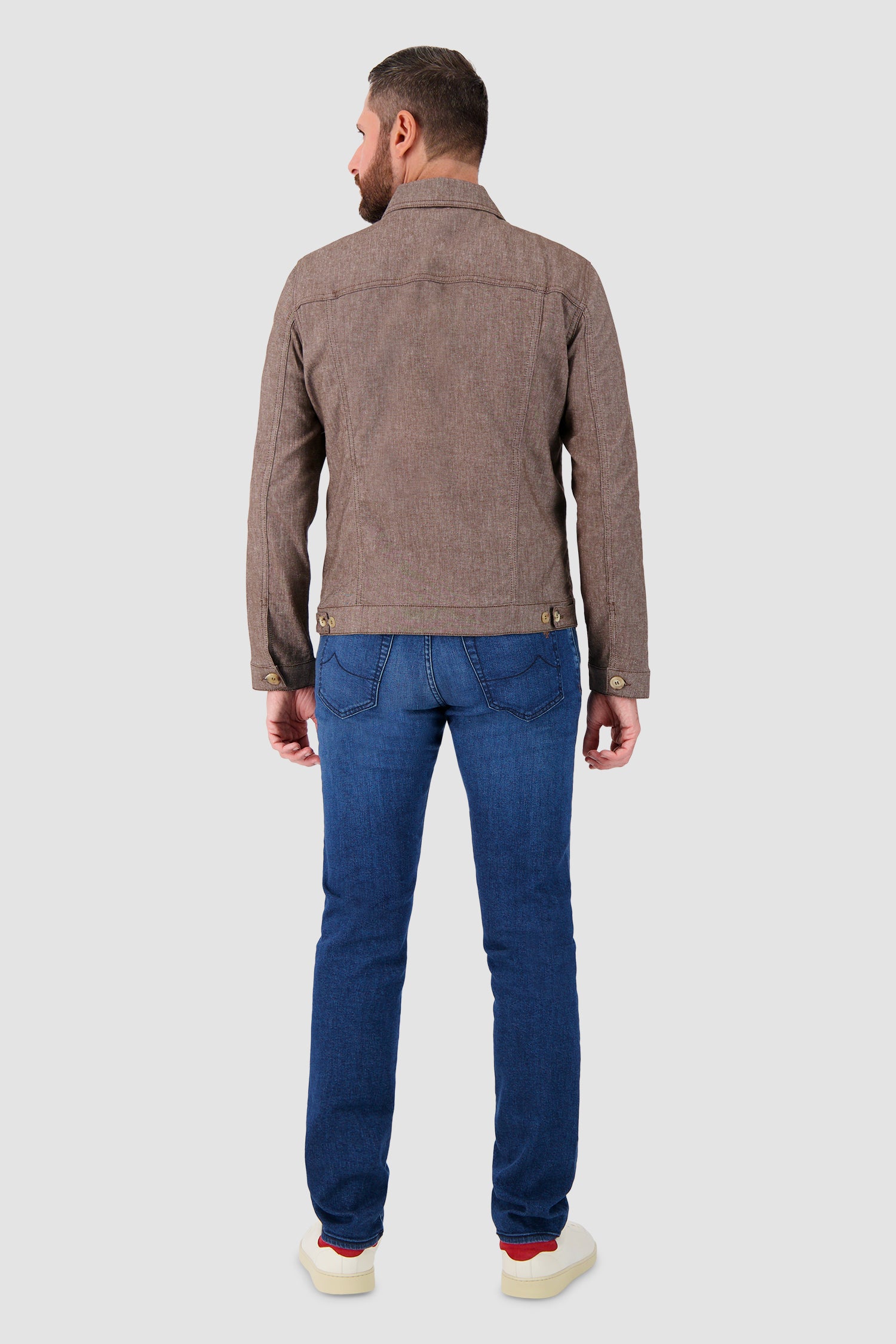 Luigi Borrelli Blouson en Jean