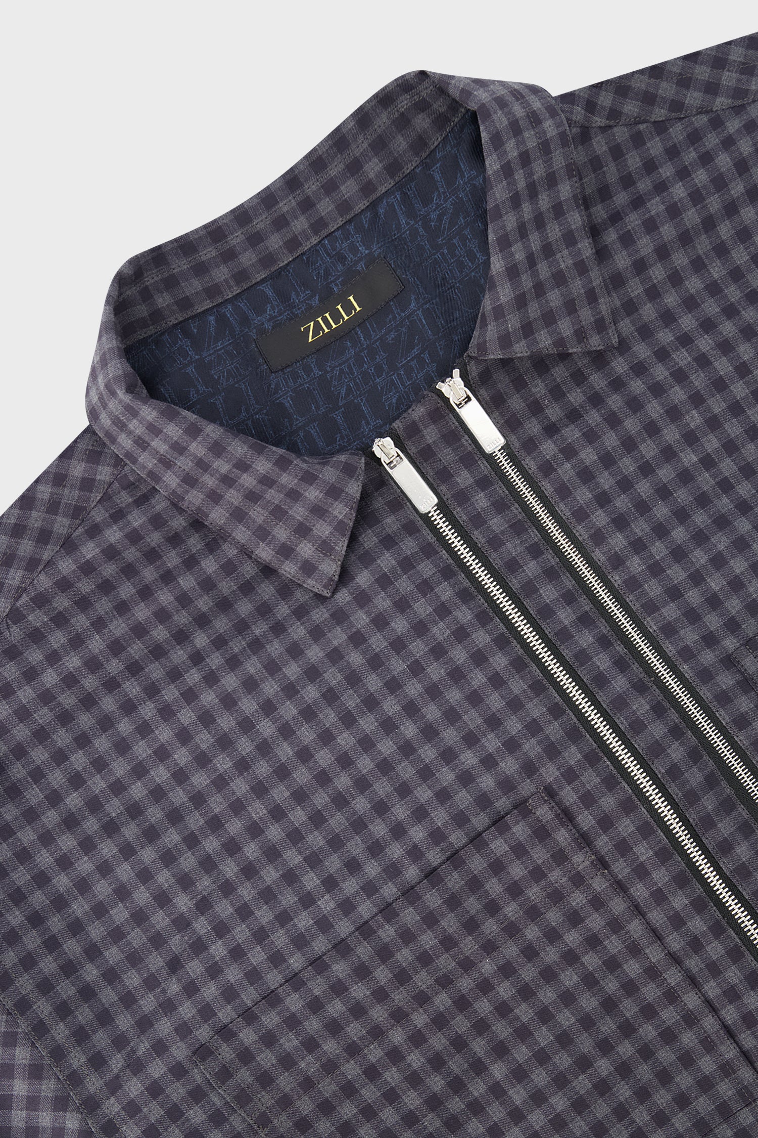 Zilli Grey/Black Overshirt