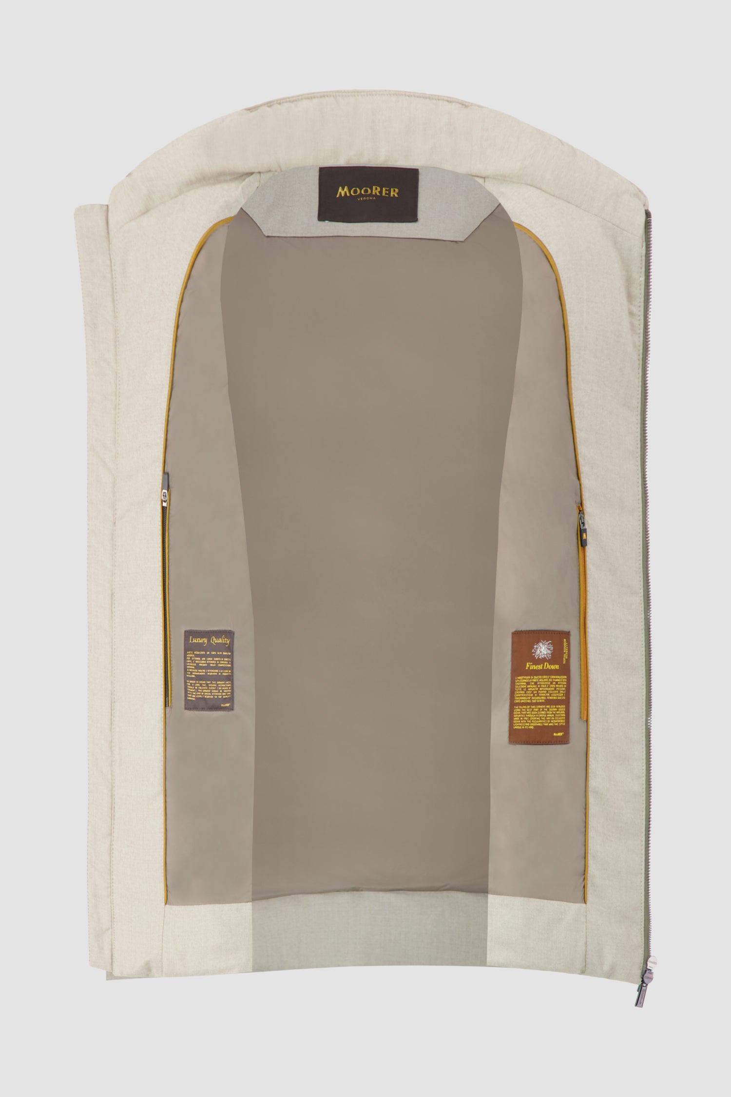 Moorer Grigio OLIVER-L Vest