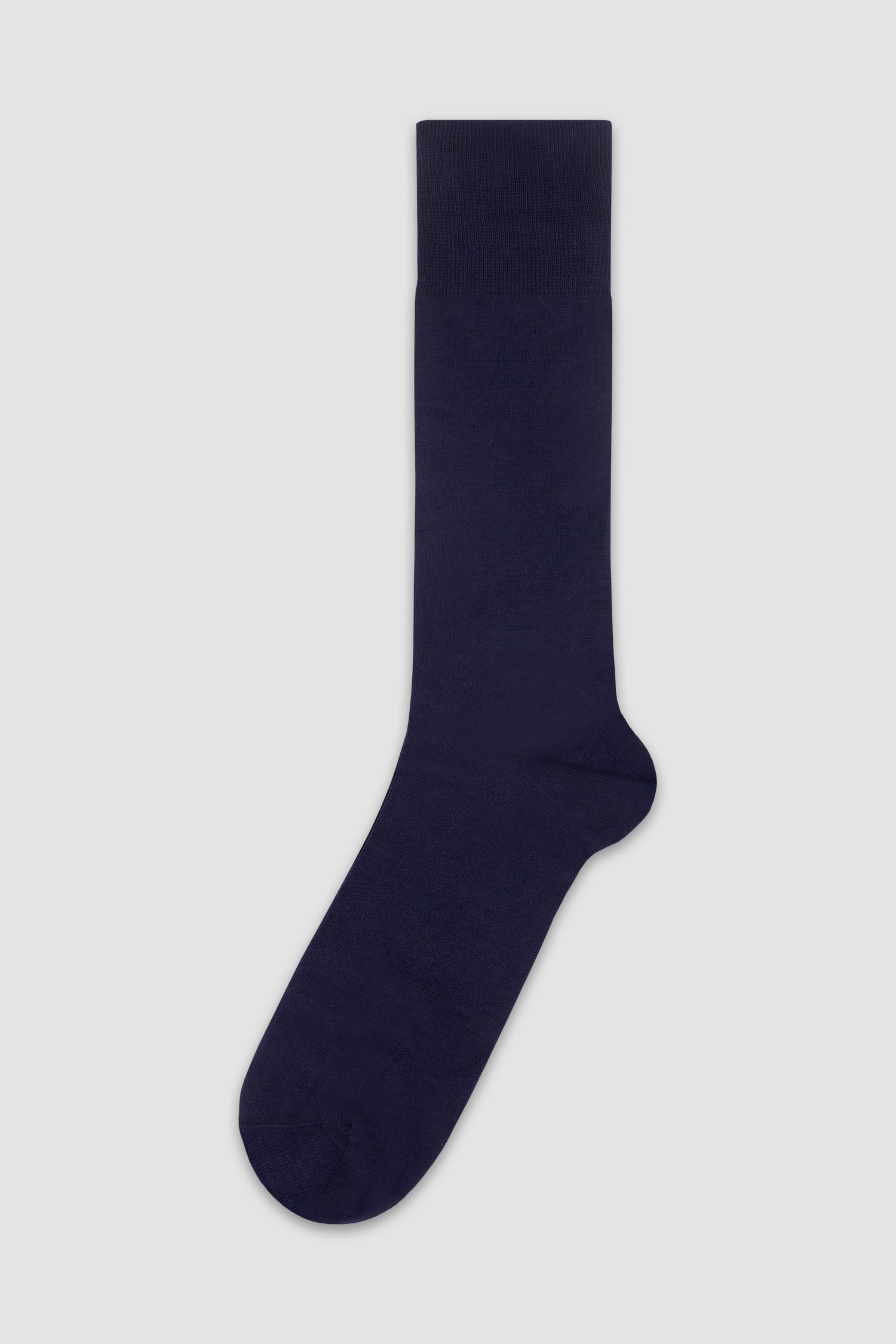 Nobile Solid Blue Crew Socks