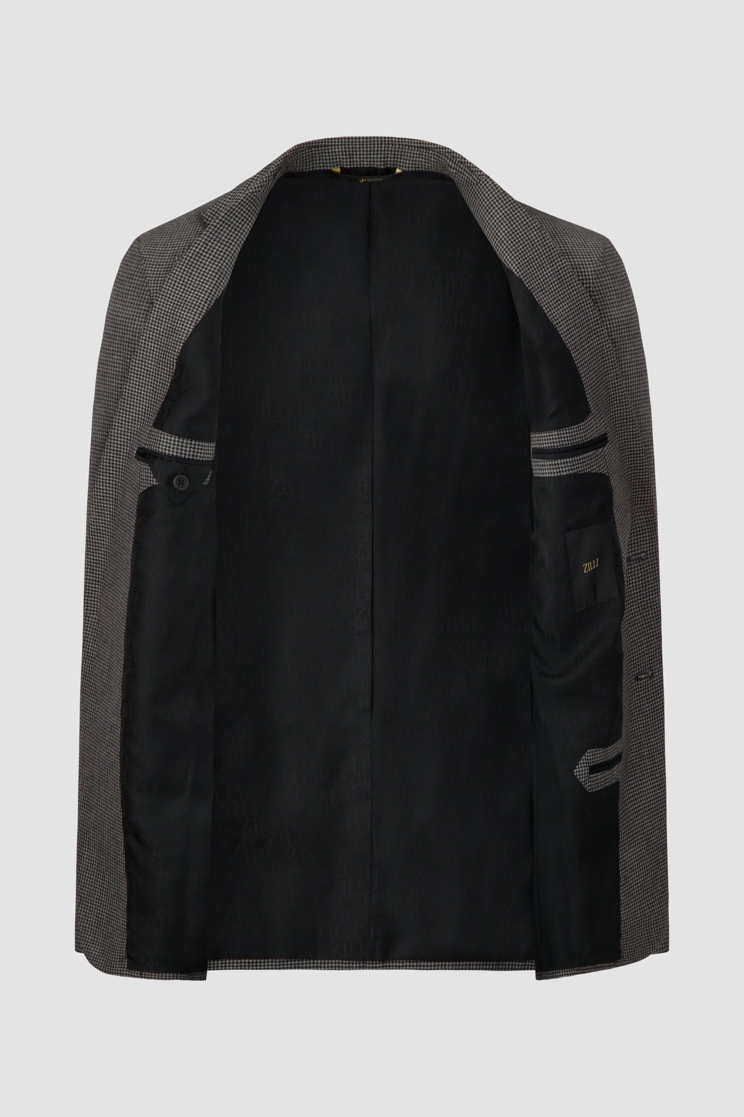 Zilli Grey/Black Paris Whole Lined Jacket