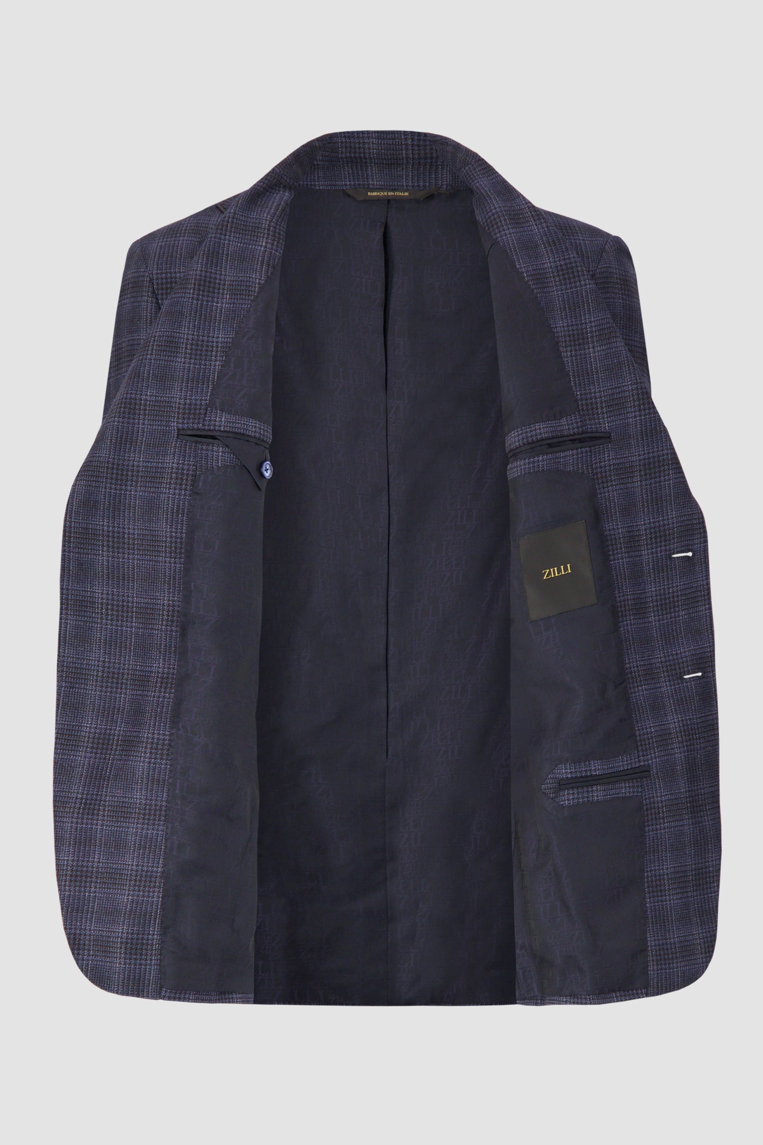 Zilli Blue Paris Whole Lined Blazer