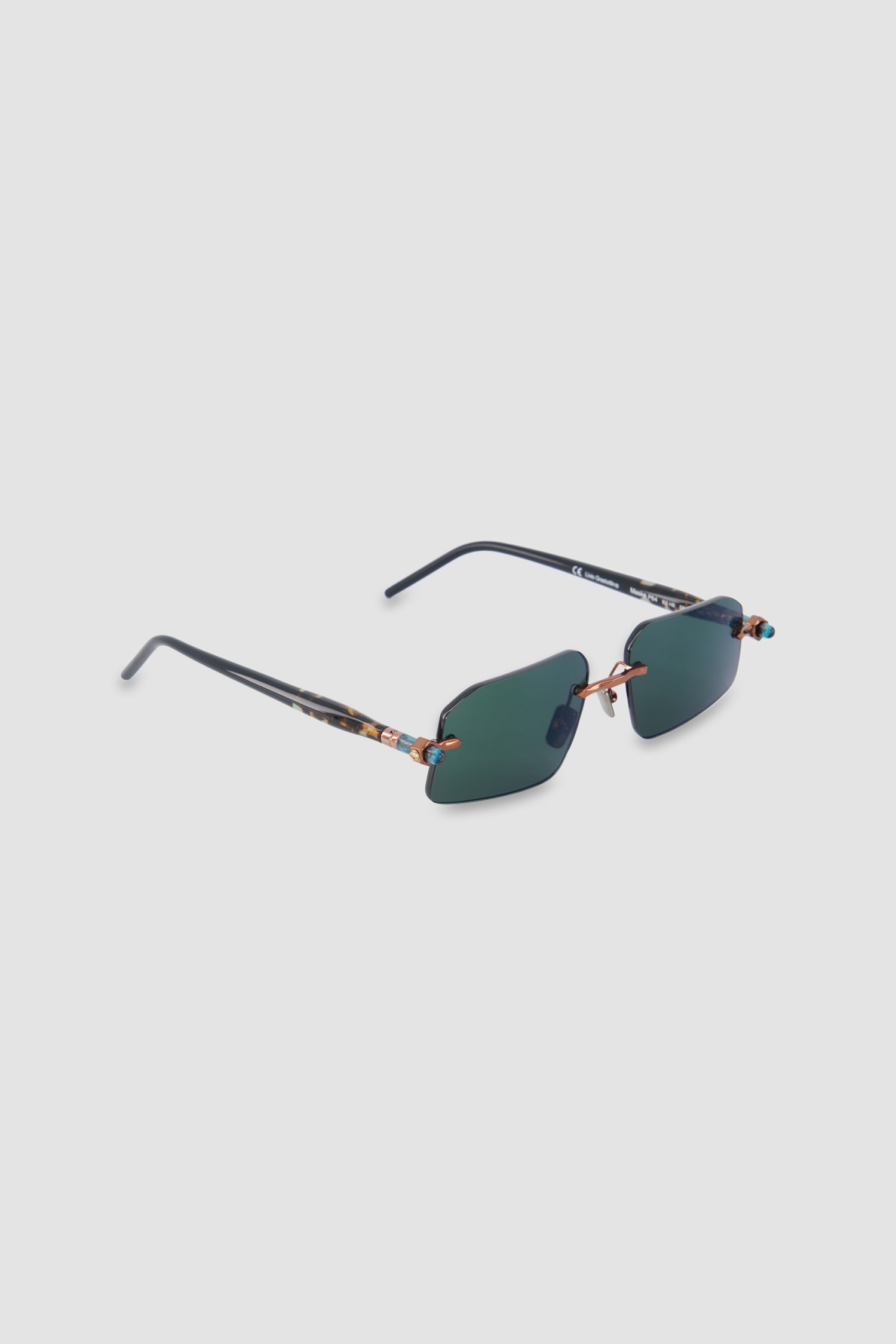 Kuboraum Black/Green Sunglasses