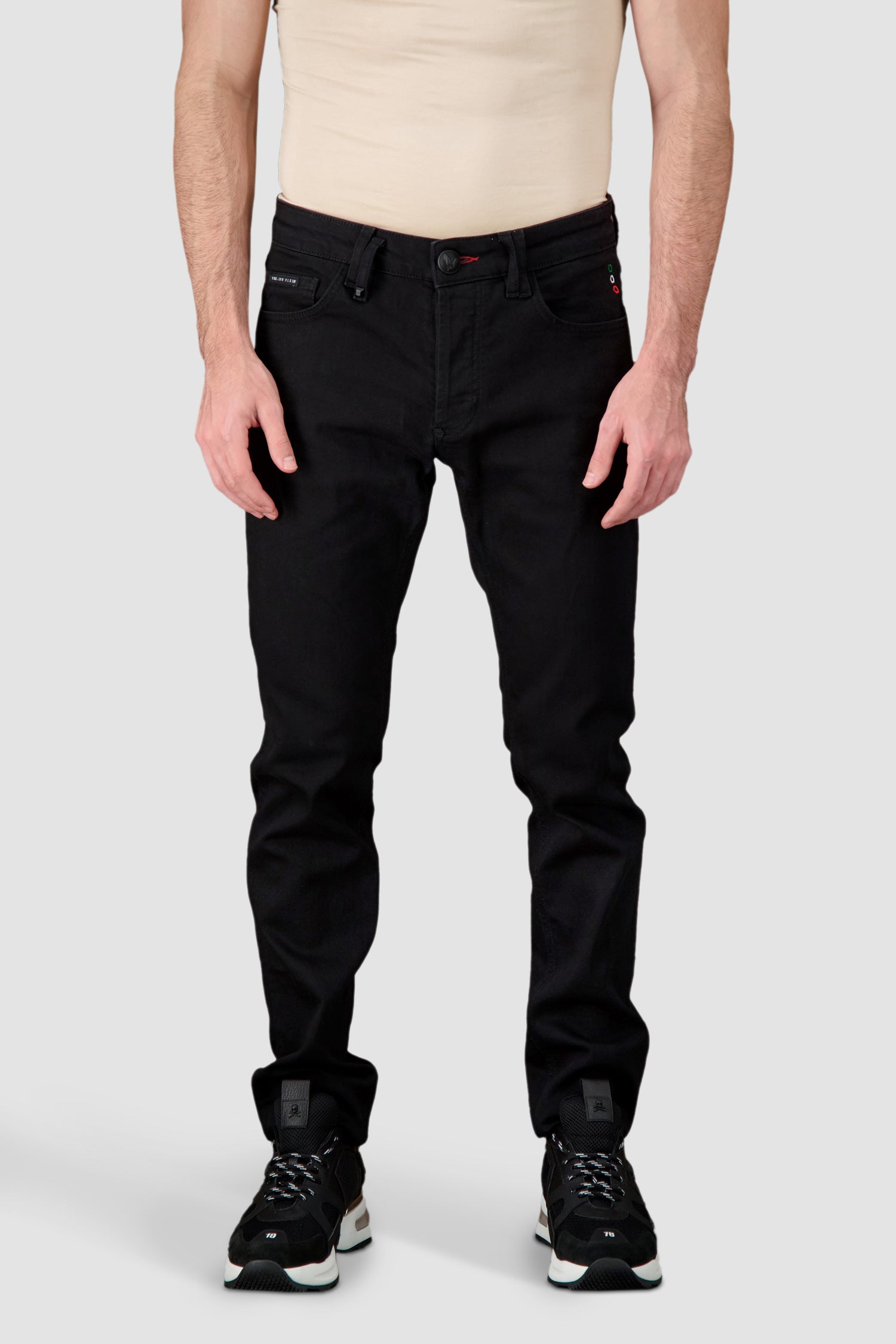 Philipp Plein Super Straight Cut Denim PP Jeans