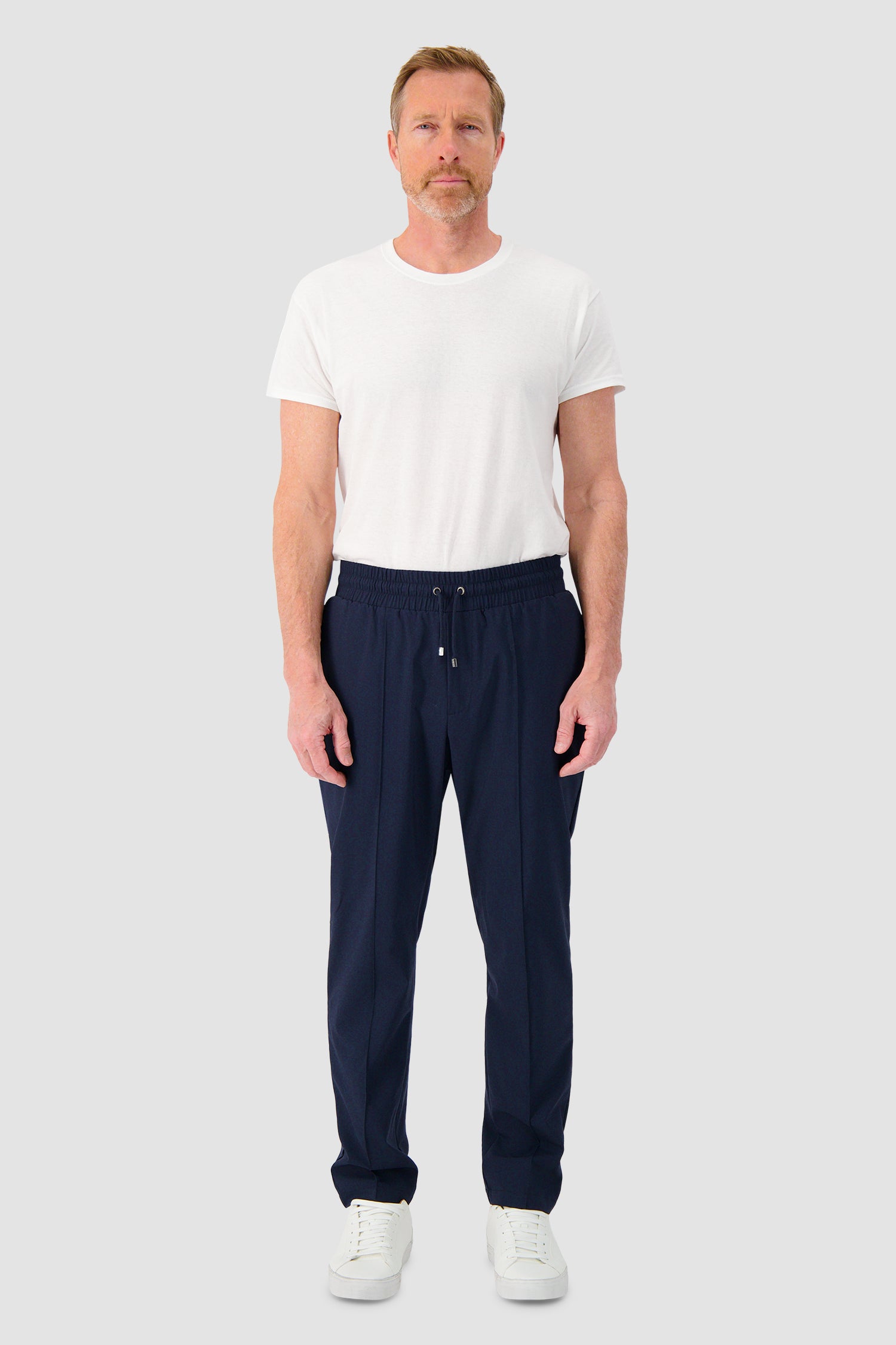 Hettabretz Trousers Wool Navy
