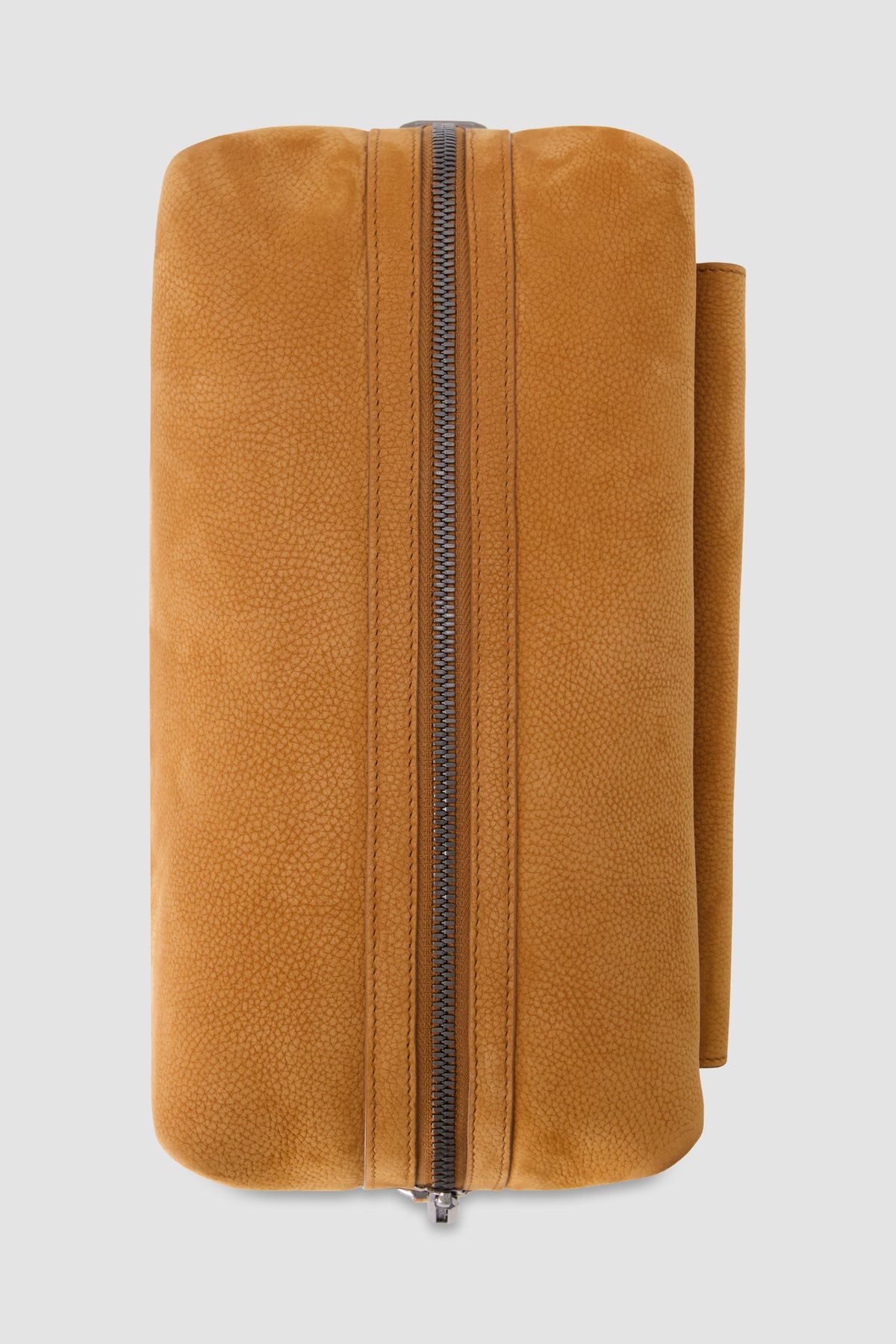Stefano Ricci Brown Vitello Leather Toiletry Bag