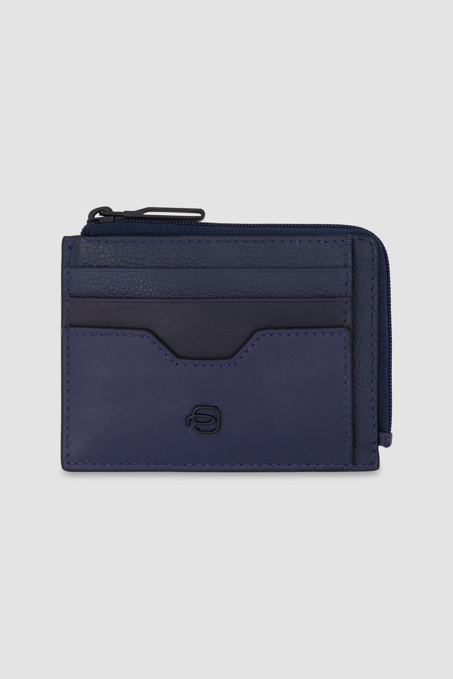 Piquadro Blue Coin Purse and Card Holder