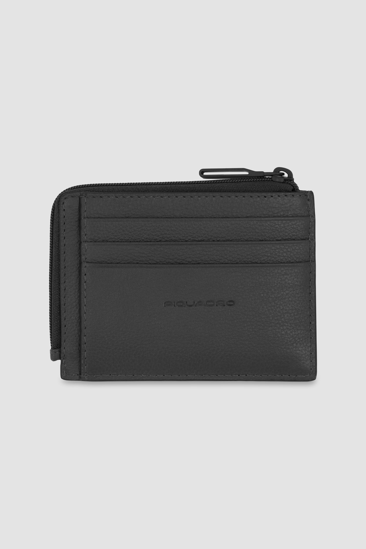 Piquadro porte-monnaie et porte-cartes noir
