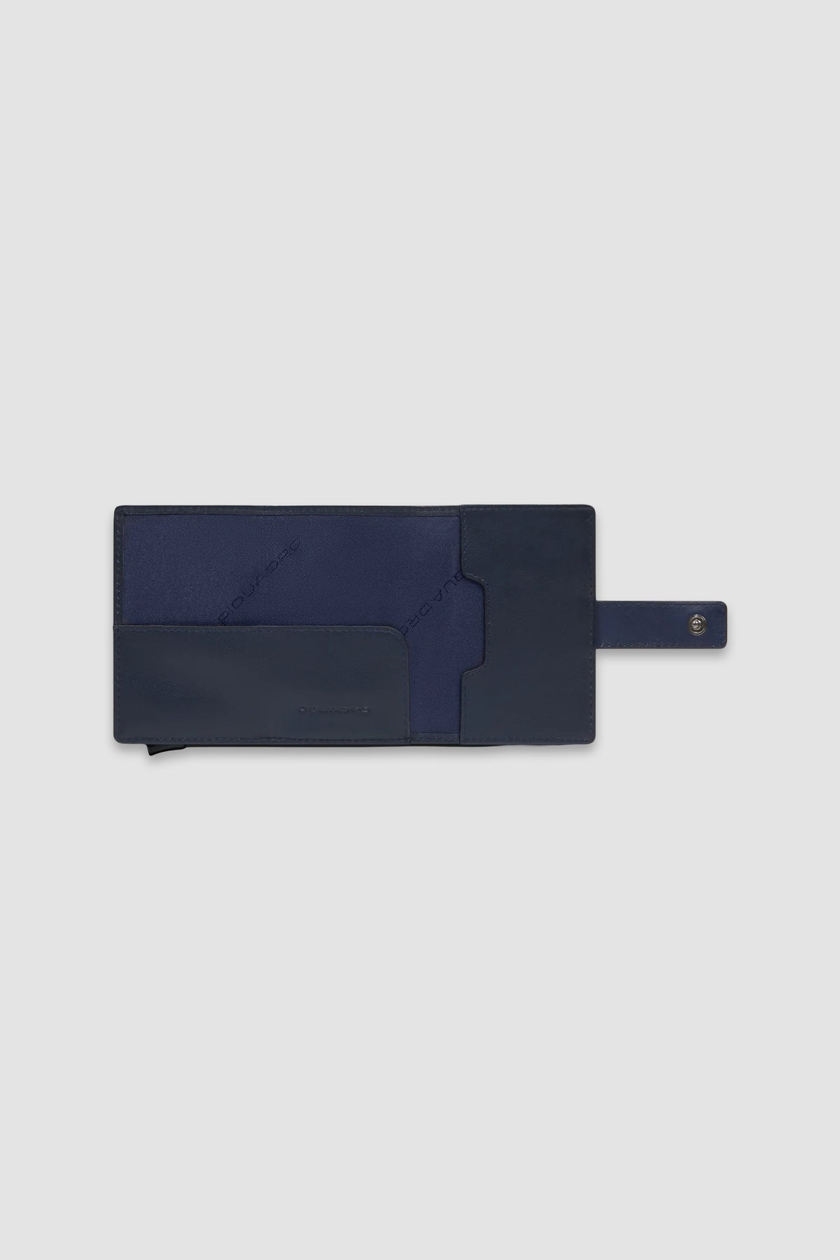 Piquadro Blue Pop-Up Card Holder