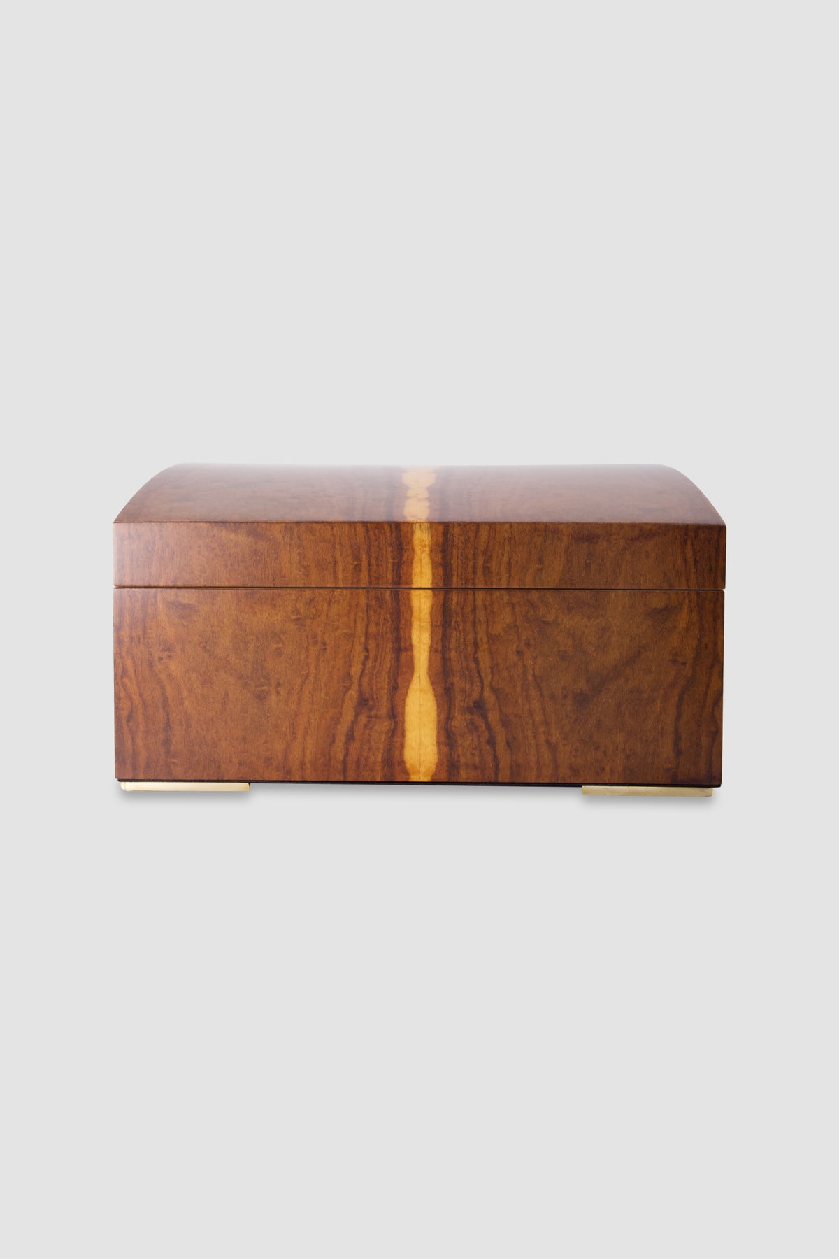 Jemar Wood Round Top Cigar Humidor
