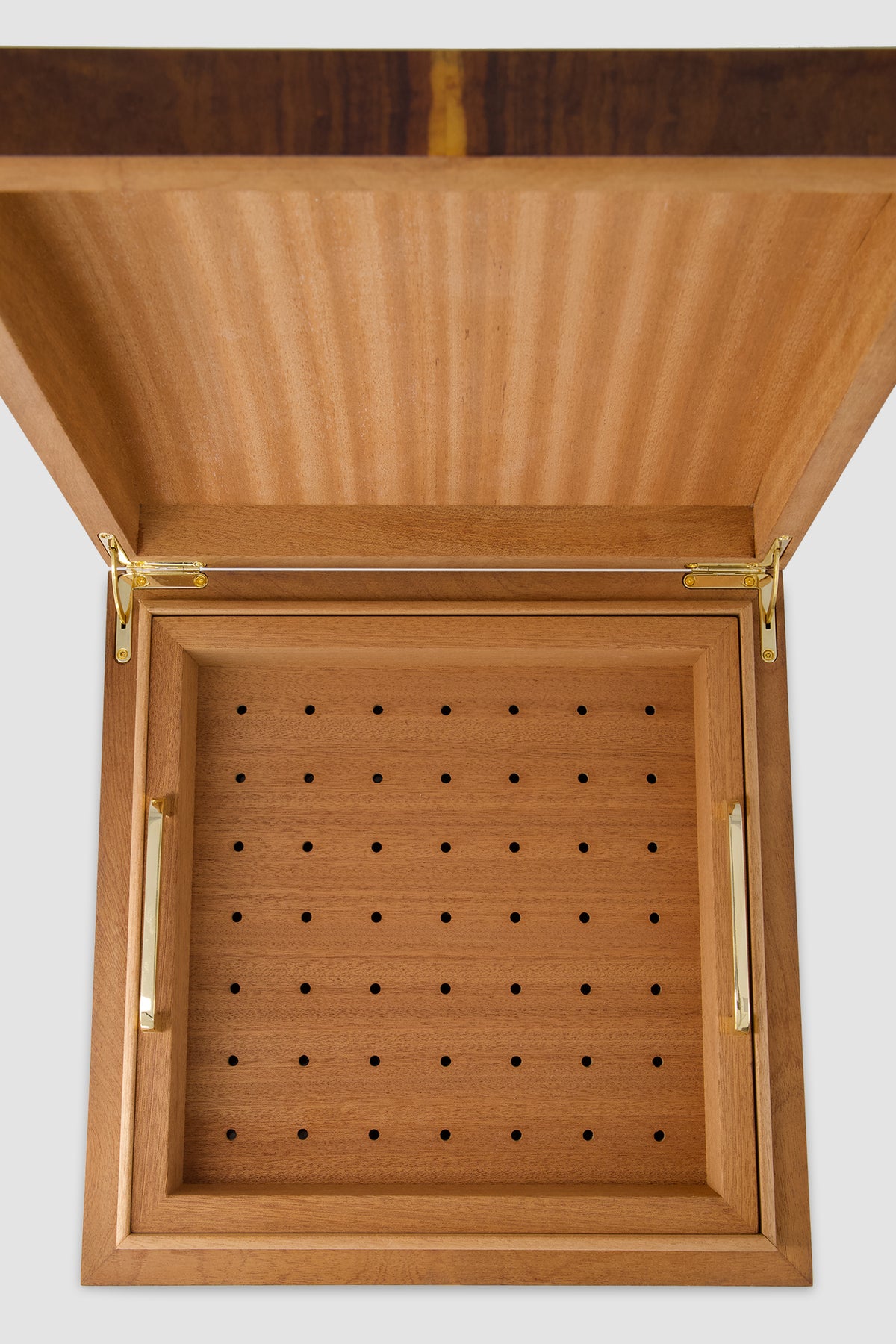 Jemar Wood Round Top Cigar Humidor