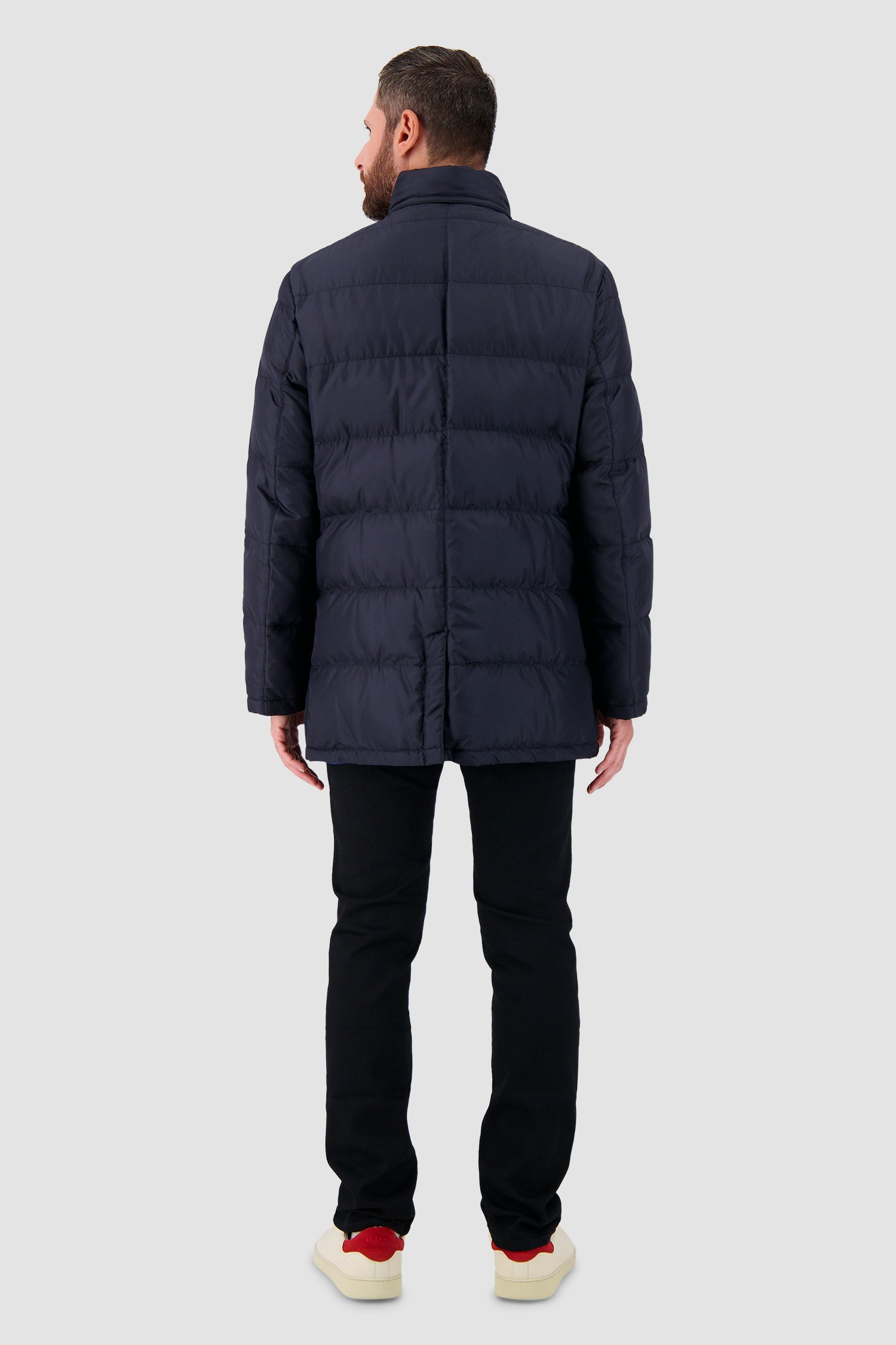 Hettabretz Navy Down Jacket