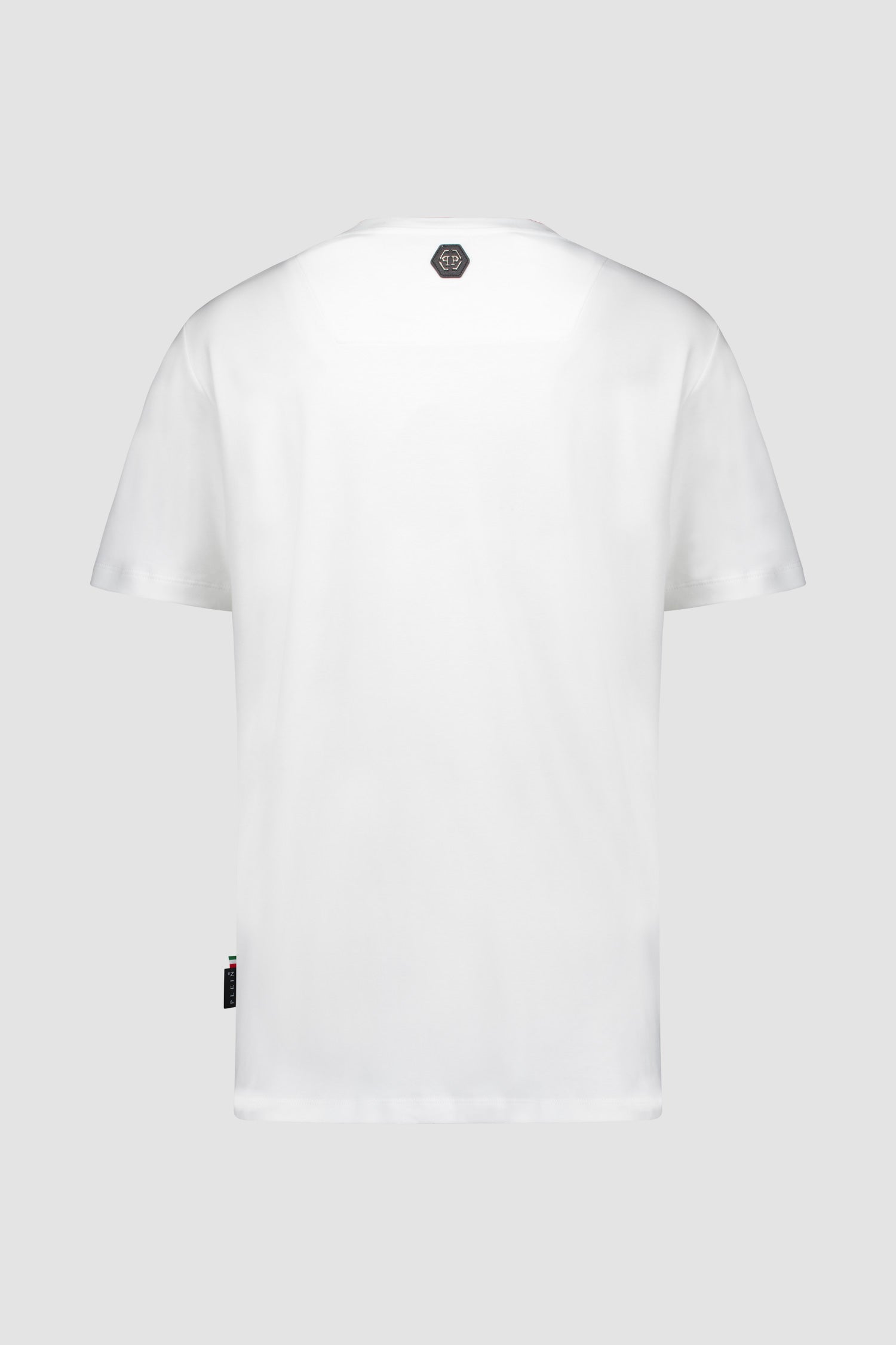 Philipp Plein White Round Neck SS T-Shirt