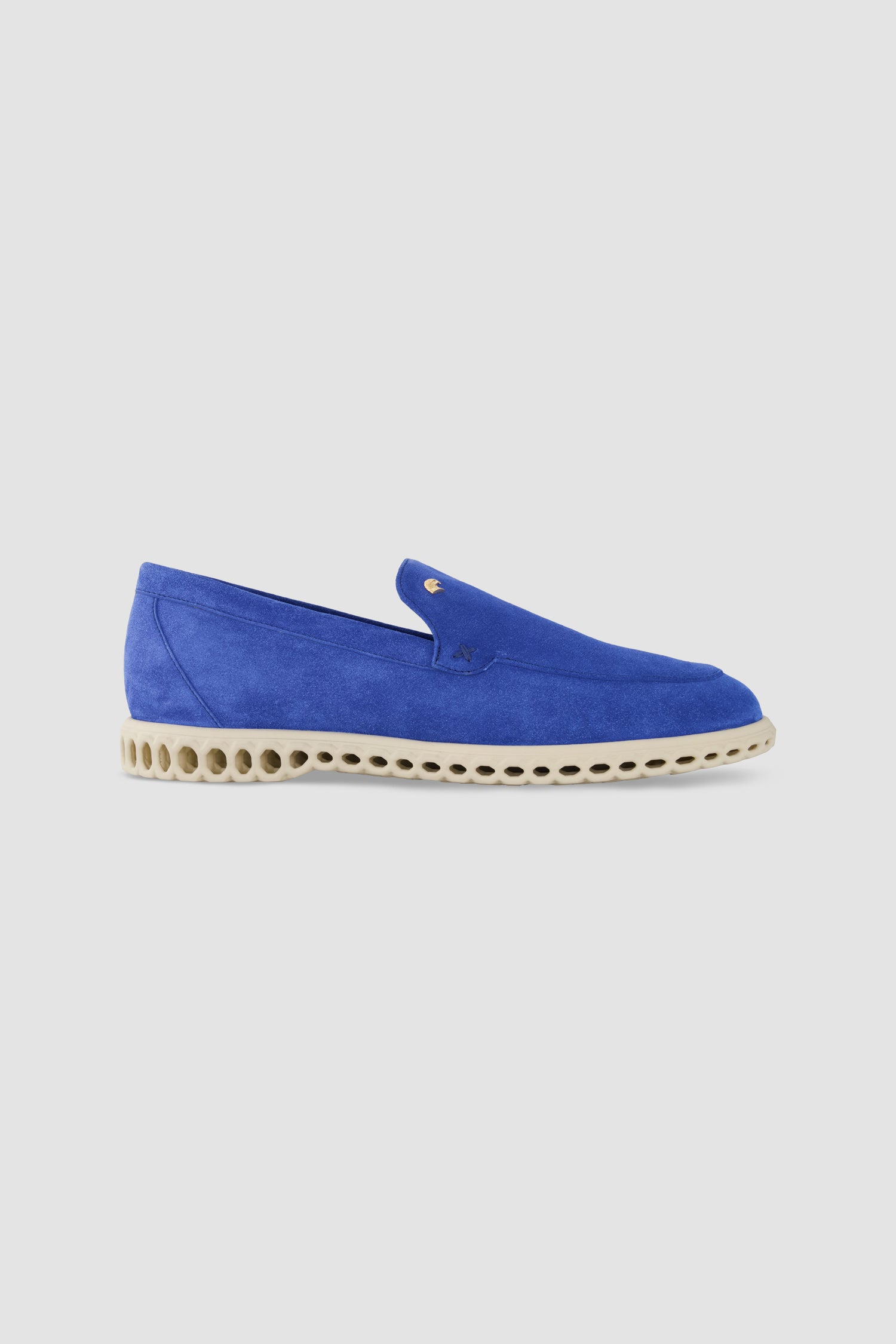Stefano Ricci Suede Loafers Blue