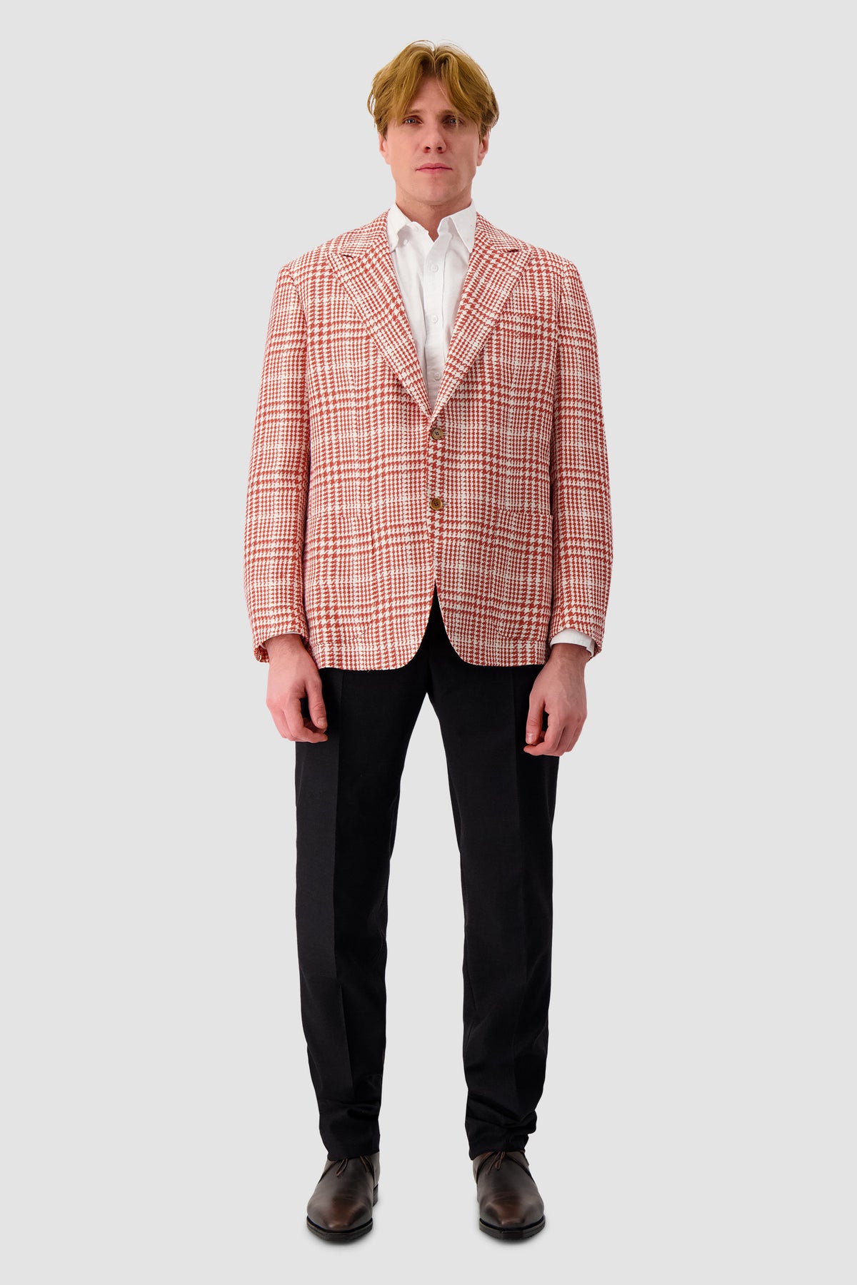 Sartorio Orange/White Blazer