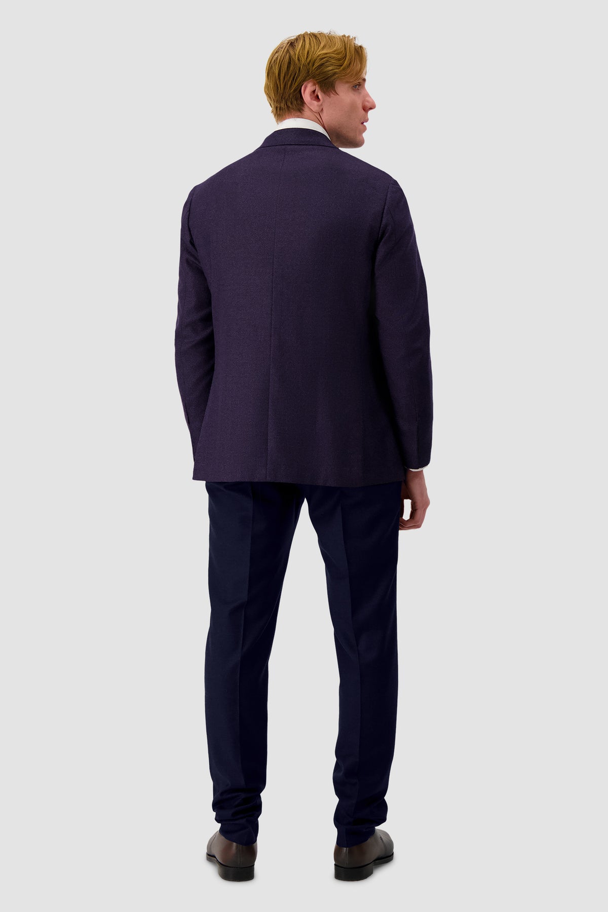 Sartorio Navy Wool/Silk Blazer