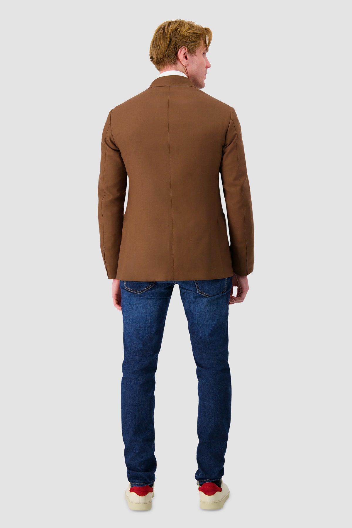 Luigi Borrelli Brown Wool/Cashmere Blazer
