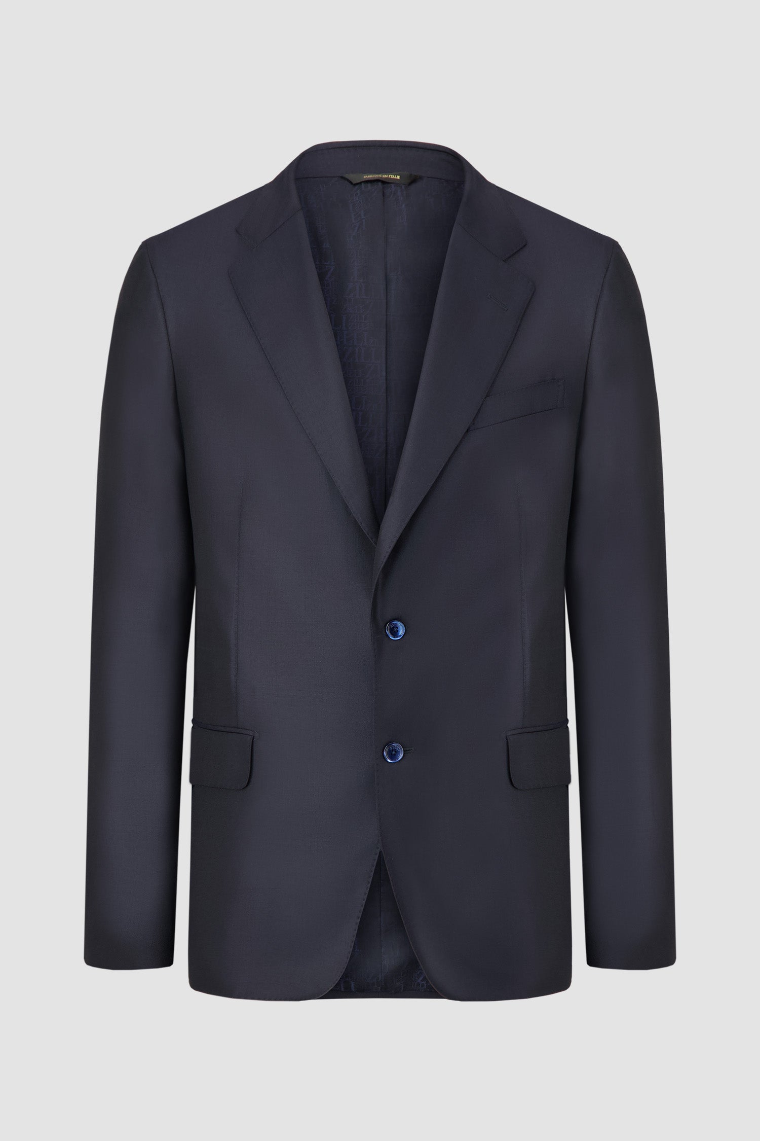 Zilli Navy Paris Whole Lined Suit