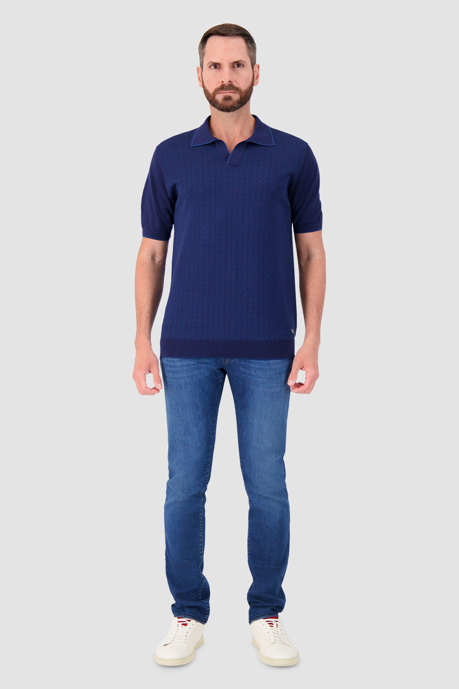 Polo Pashmere Carminio/Amaranto