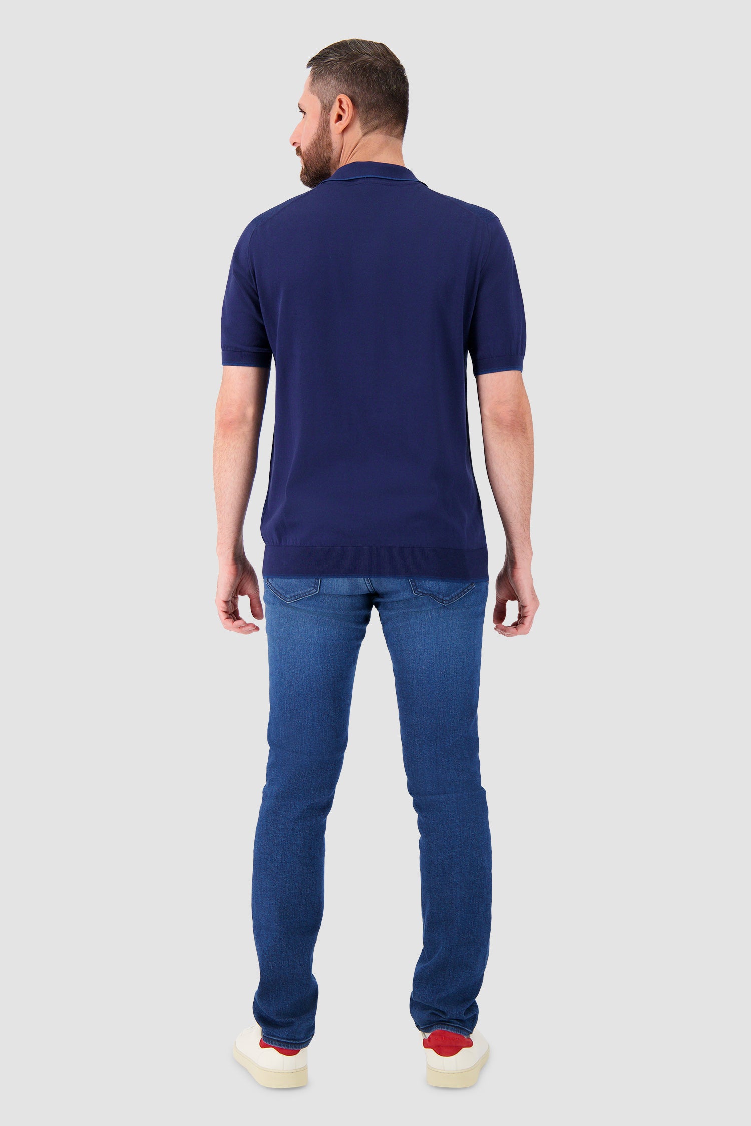 Polo Pashmere Carminio/Amaranto