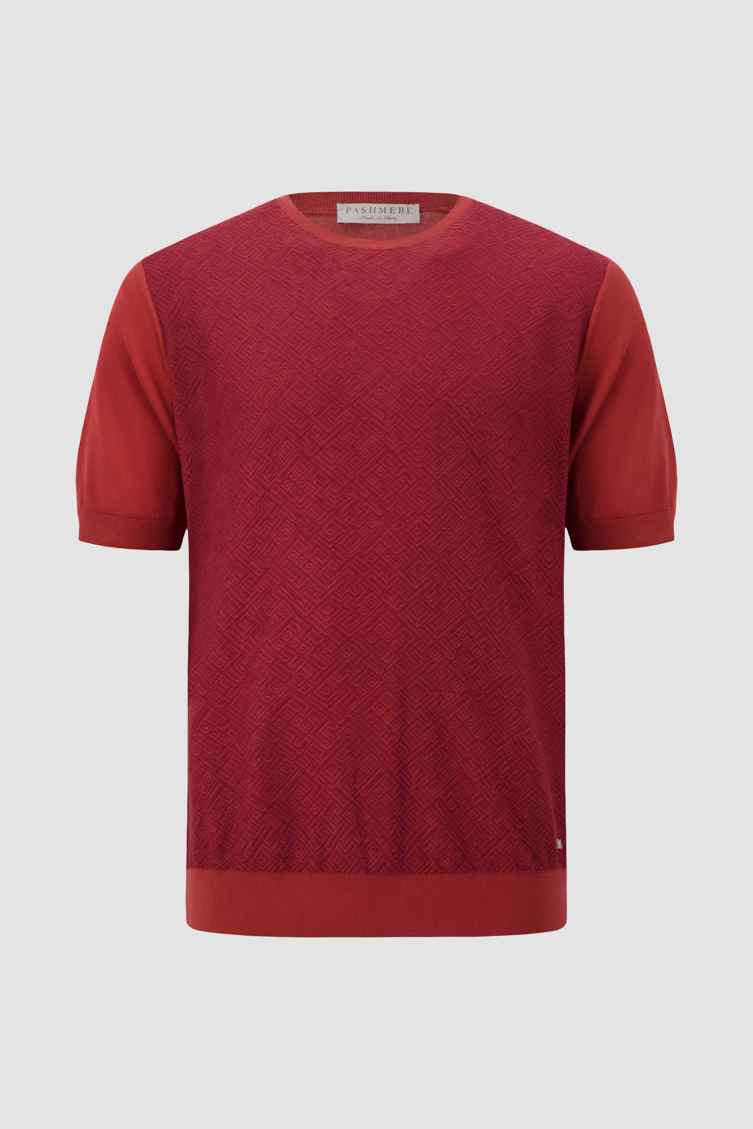 Pashmere Rust Knit T-shirt