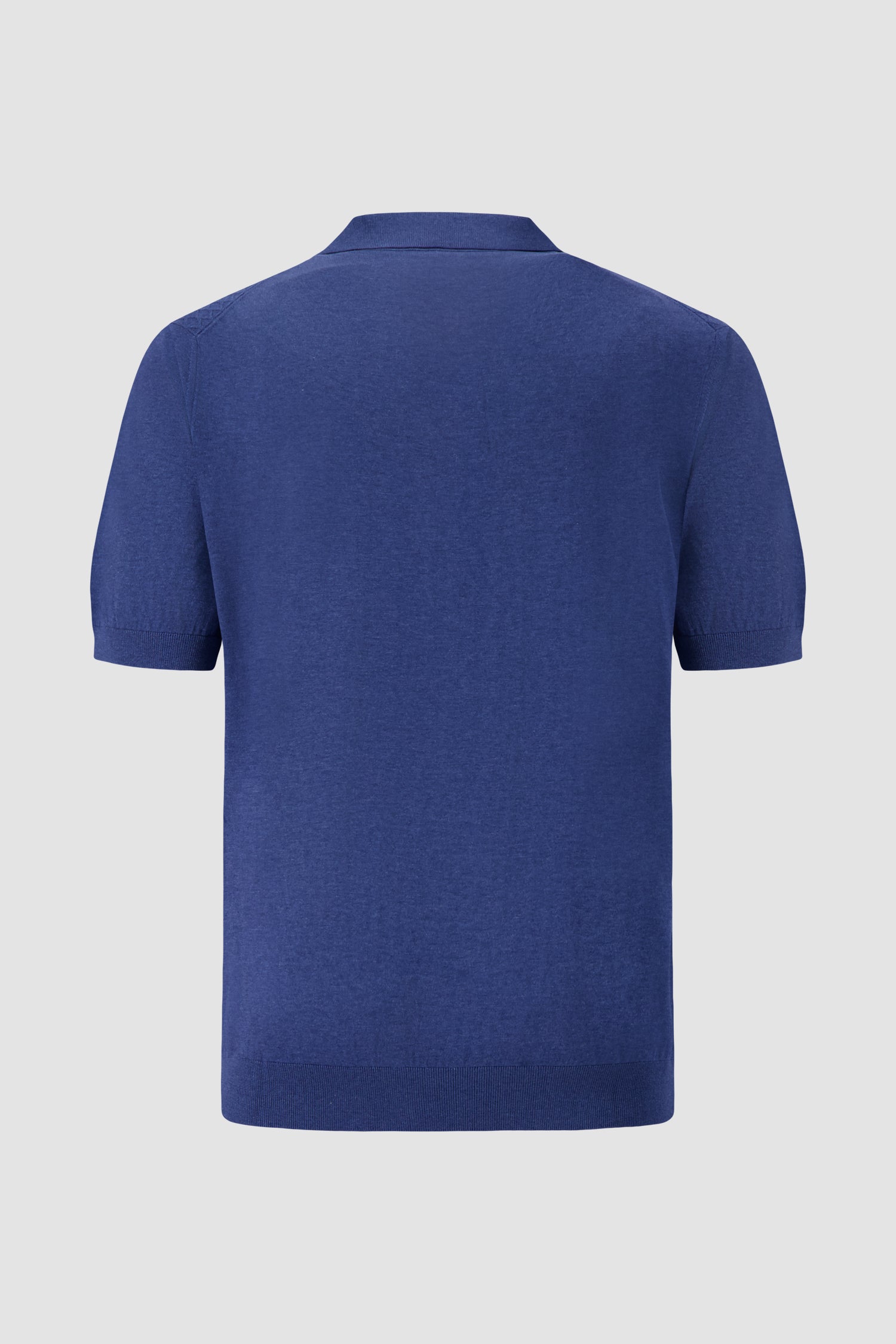 Pashmere Blue Textured Polo