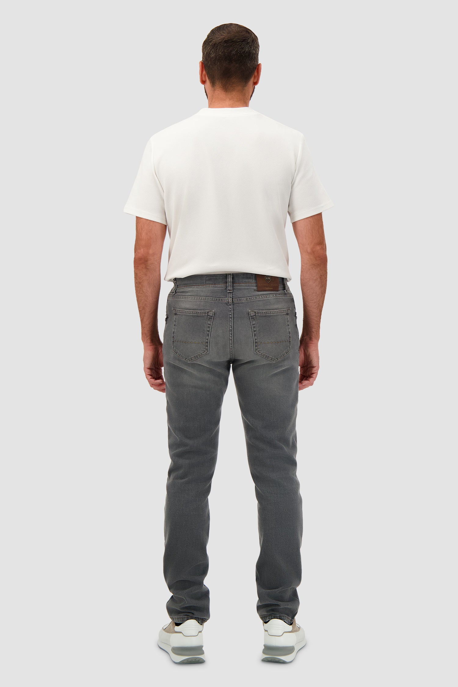 Richard J Brown Grey Denim Milano Jeans