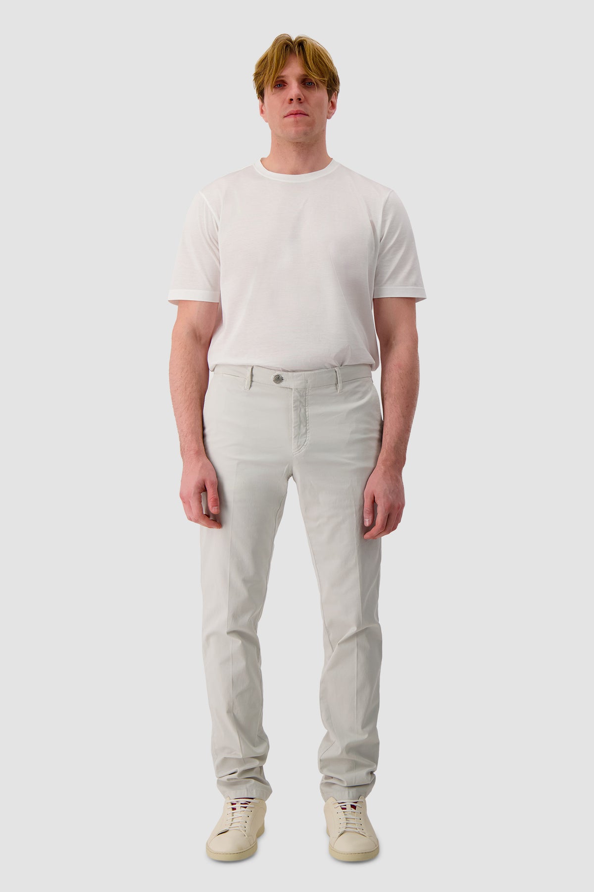 Richard J. Brown Off White Trousers