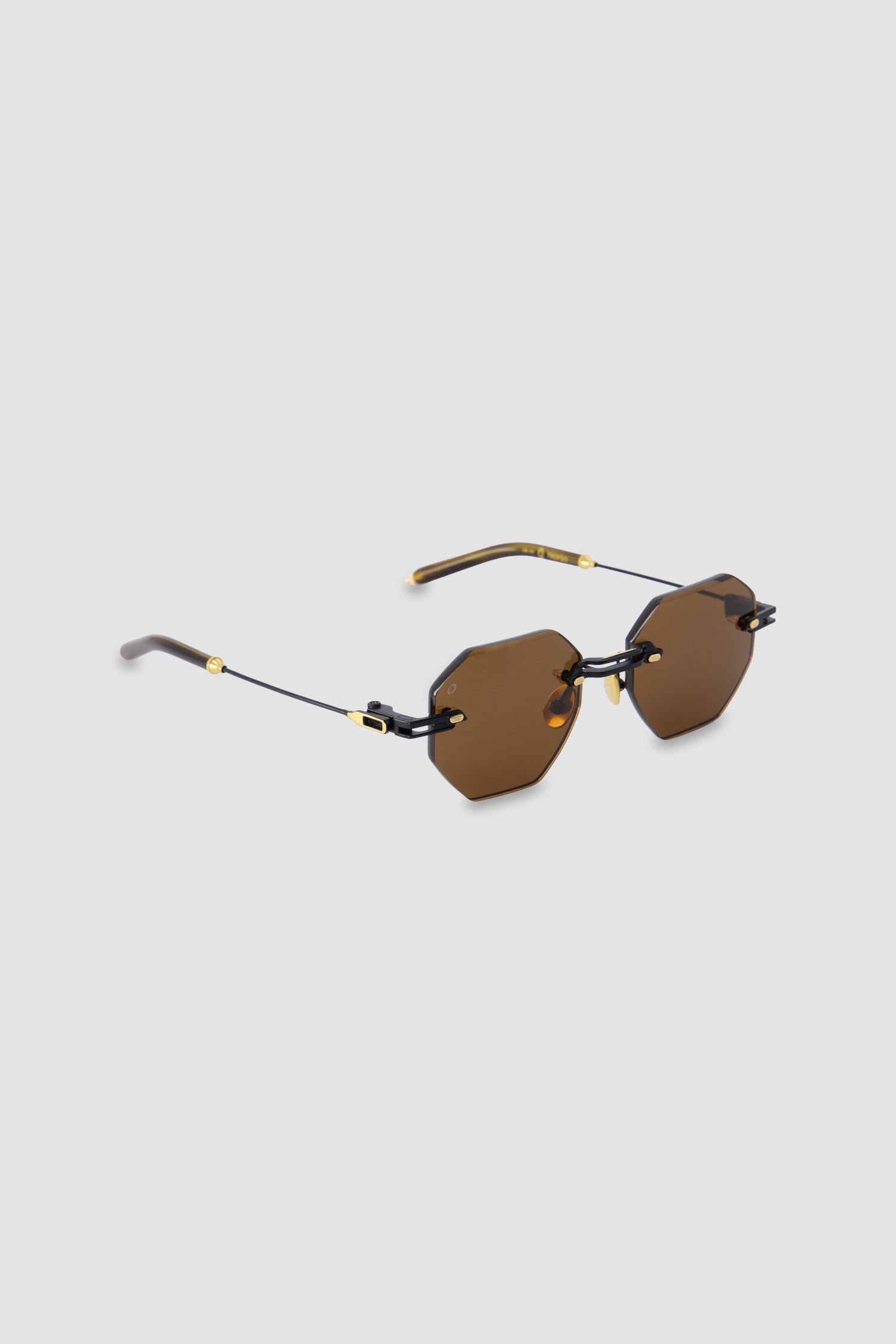 T Henri Black/Brown Trofeo Sunglasses