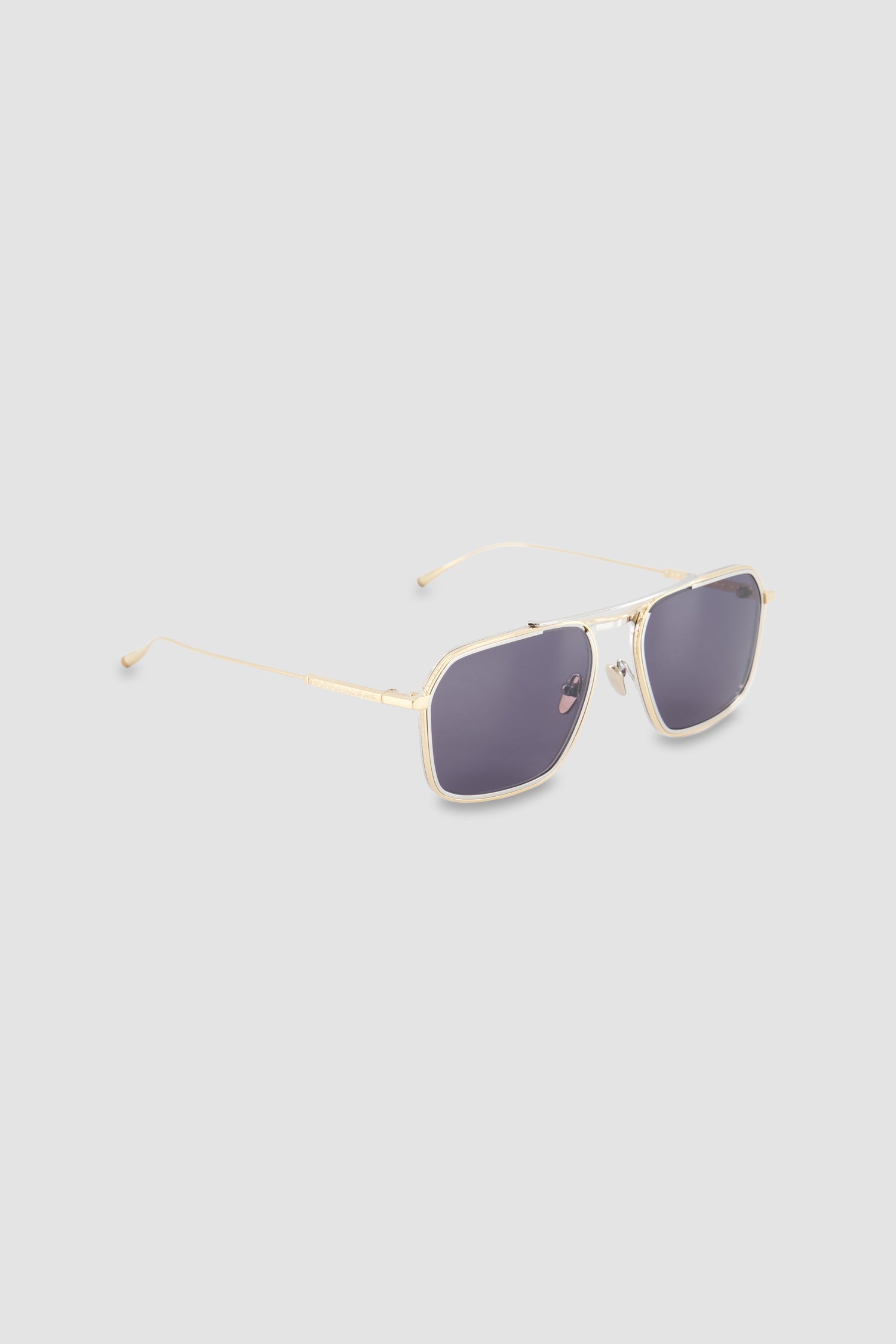 Masunaga Gold/Silver Taka Sunglasses