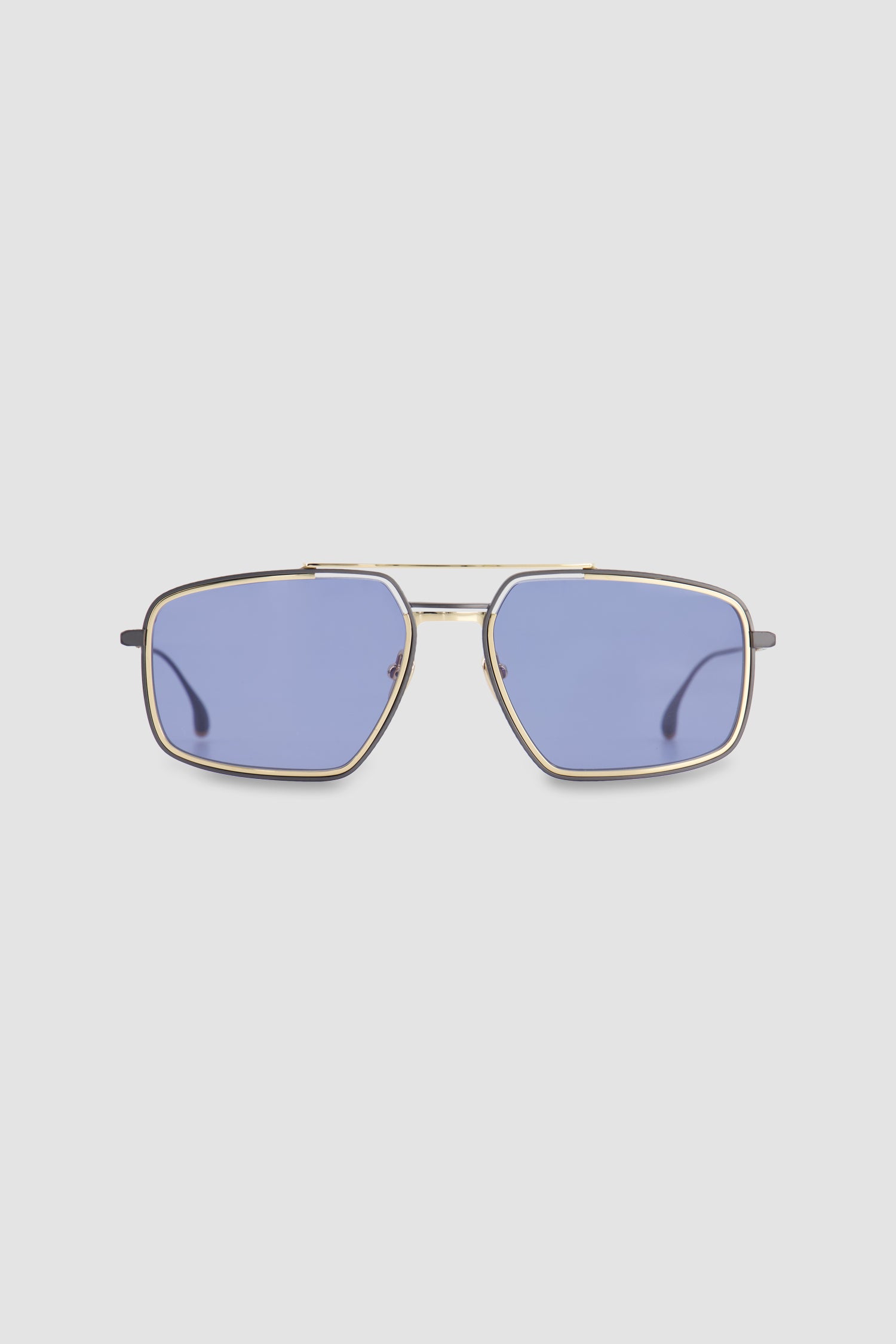 Masunaga Black/Gold Tobi Sunglasses