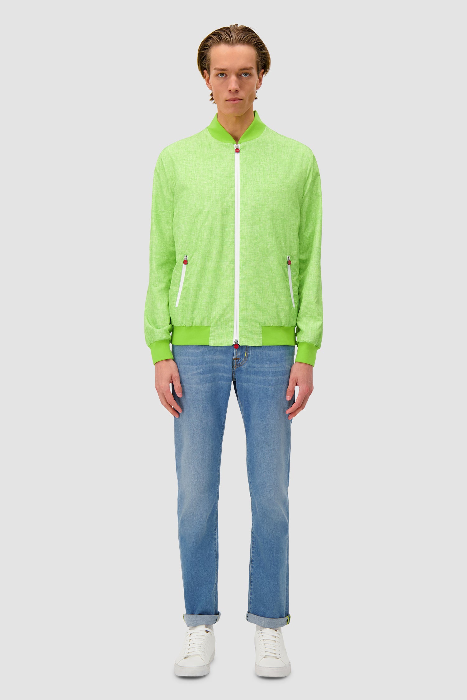 Blouson bomber vert Kiton