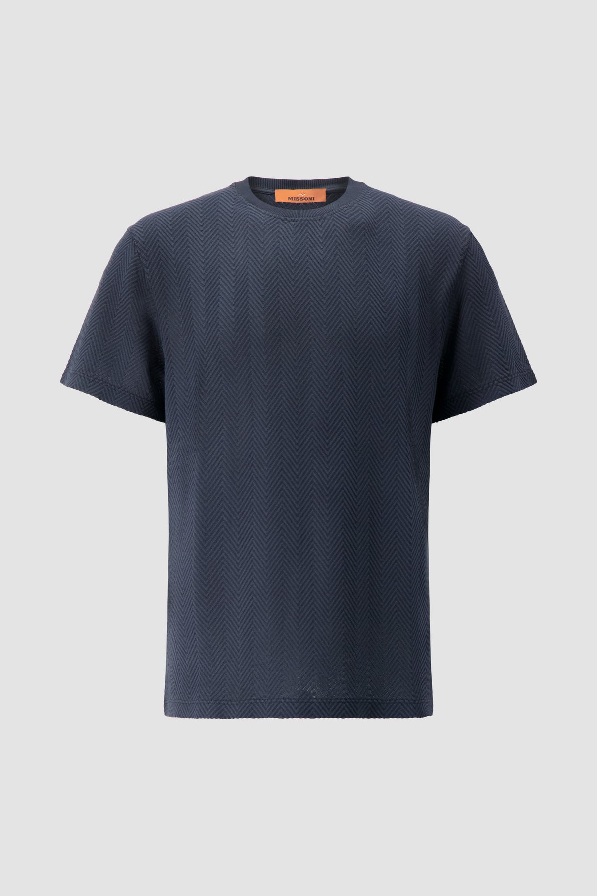 Missoni Navy Chevron T-shirt
