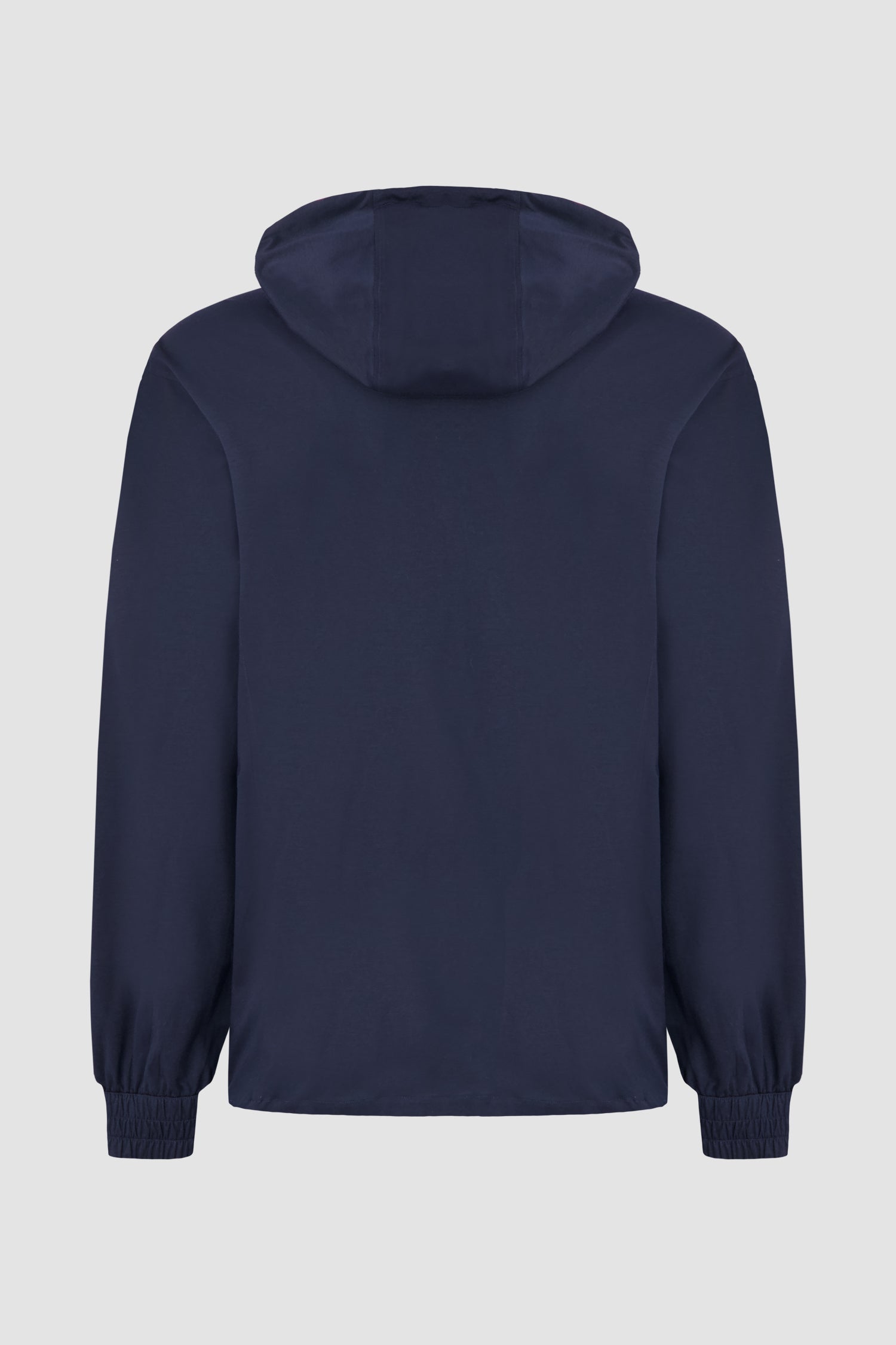 Kiton Navy Umbi Hooded Sweatshirt