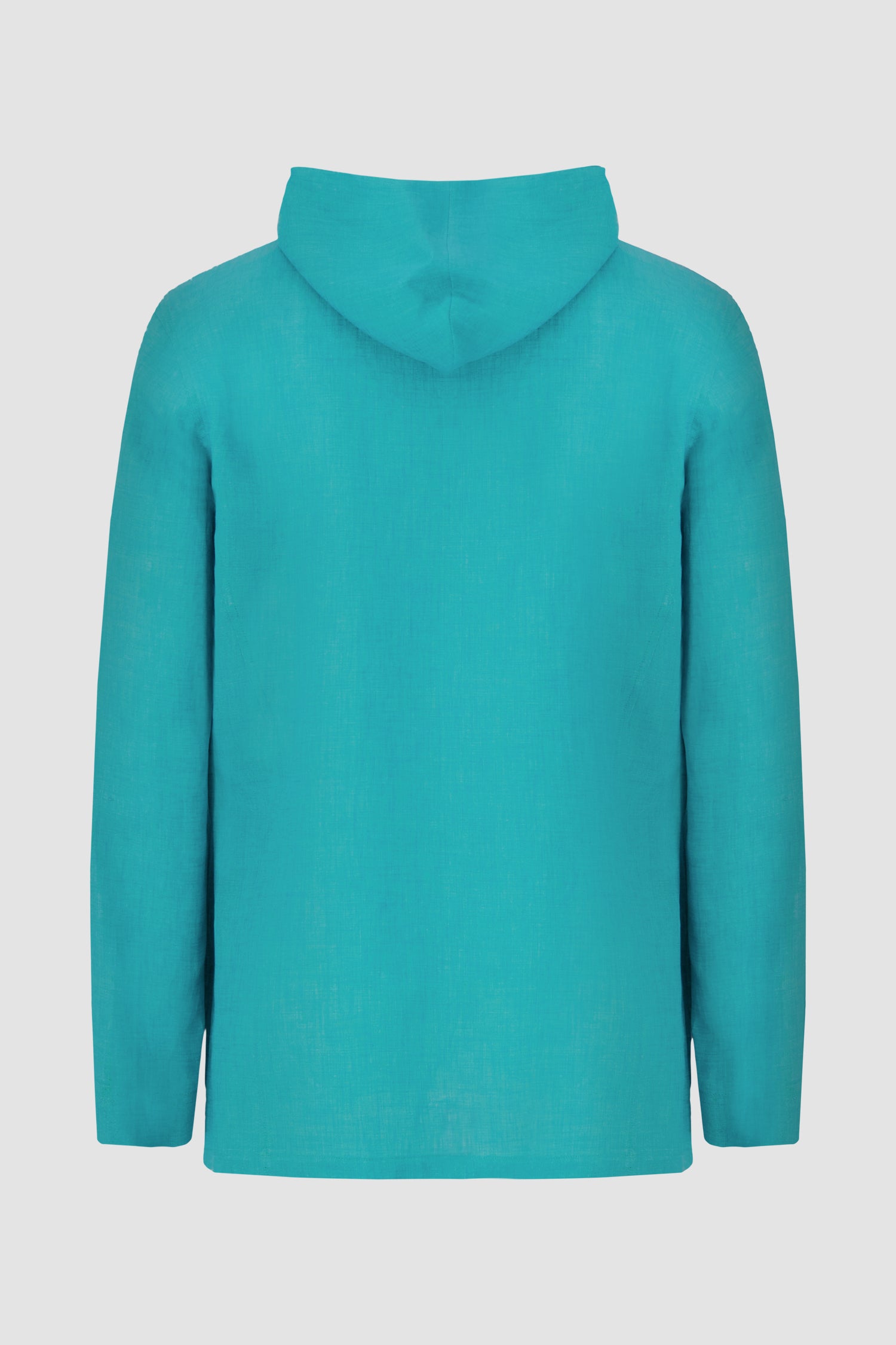 Kiton Turquoise Hooded Luca Blazer