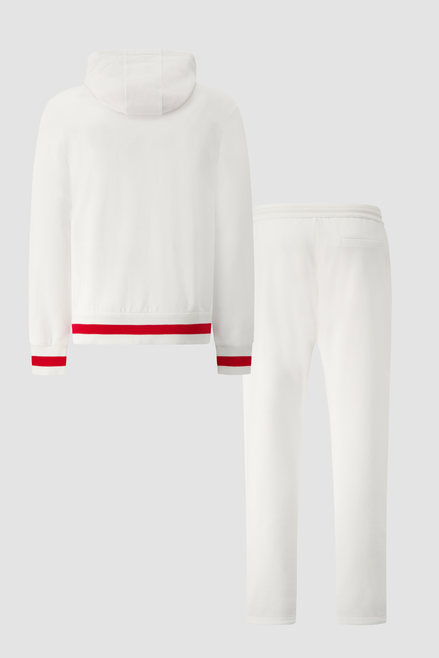 Kiton White/Red Cotton Tracksuit
