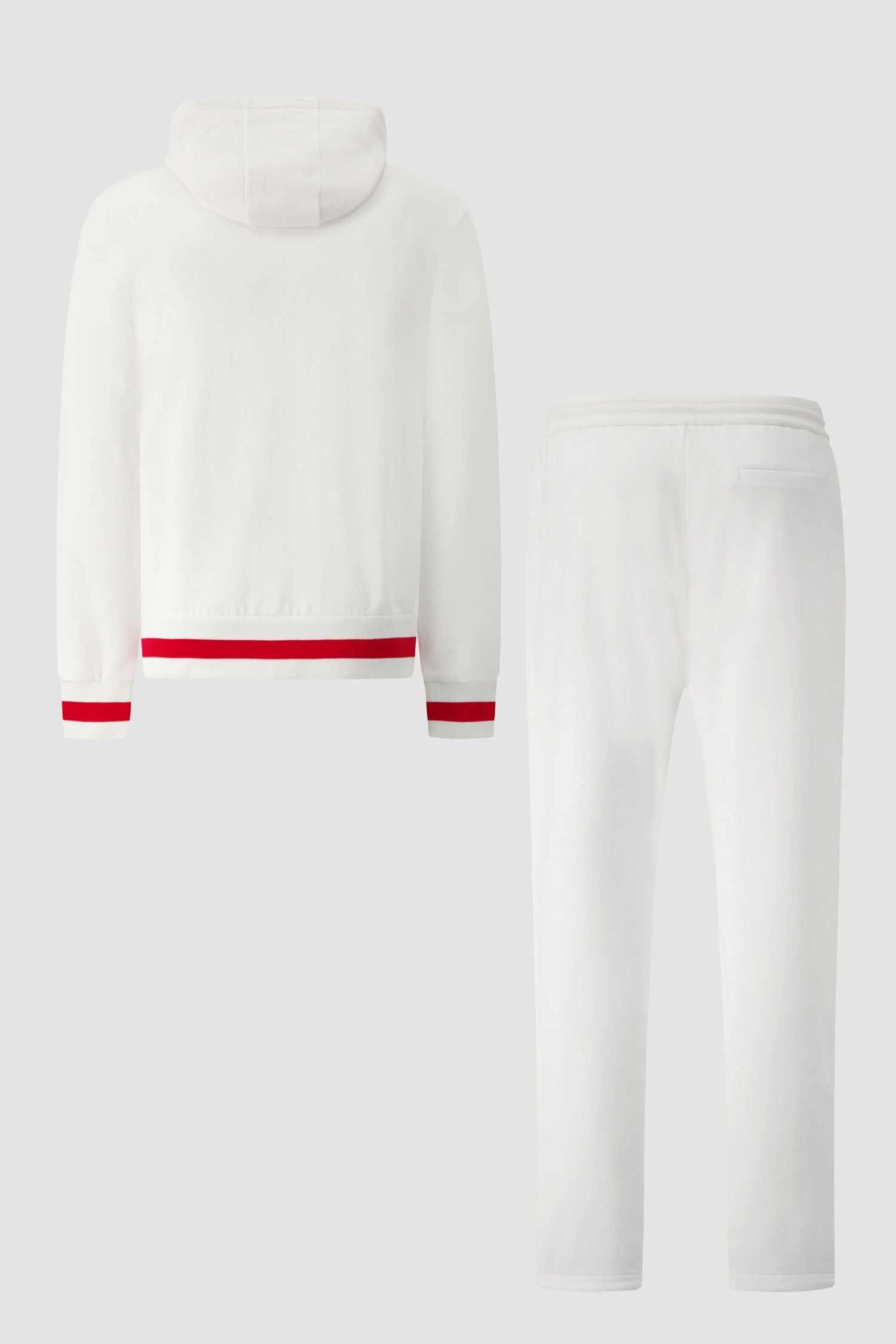 Kiton White/Red Cotton Tracksuit